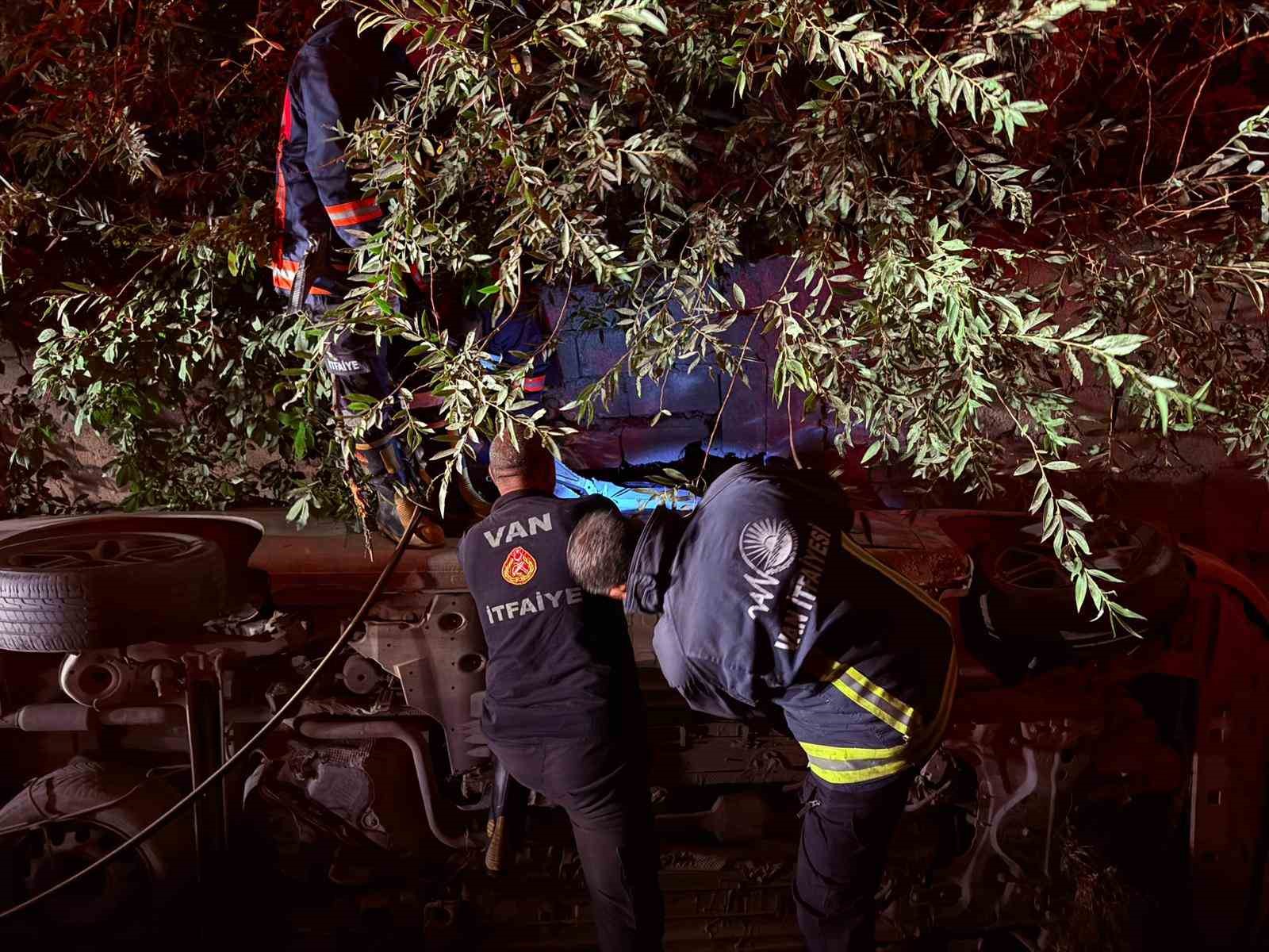 Van’da kaza:1 yaralı