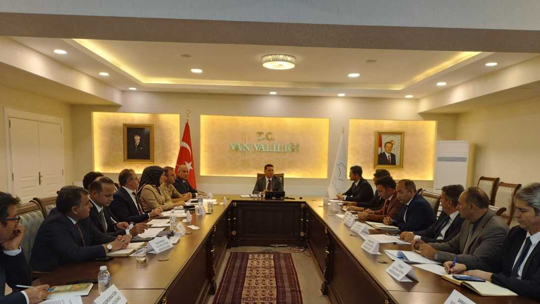 Van’da okul güvenliği toplantısı yapıldı