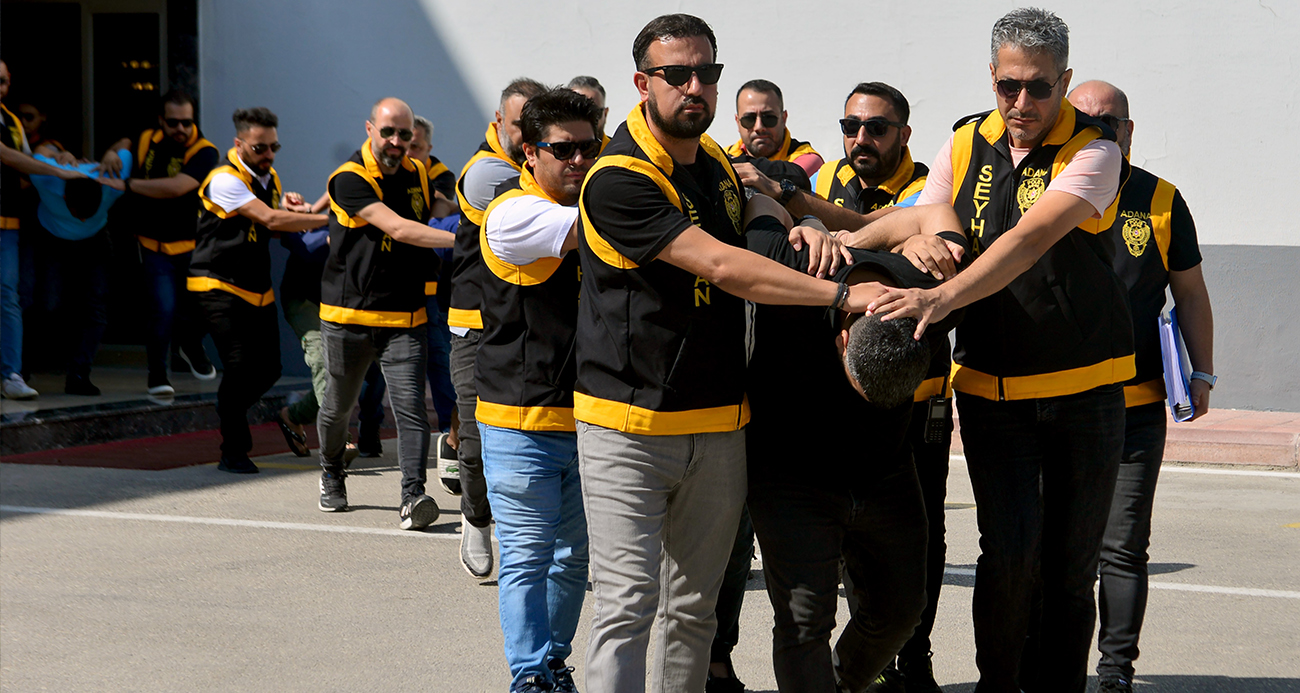 Adana’da haraç isteyen çeteye operasyon