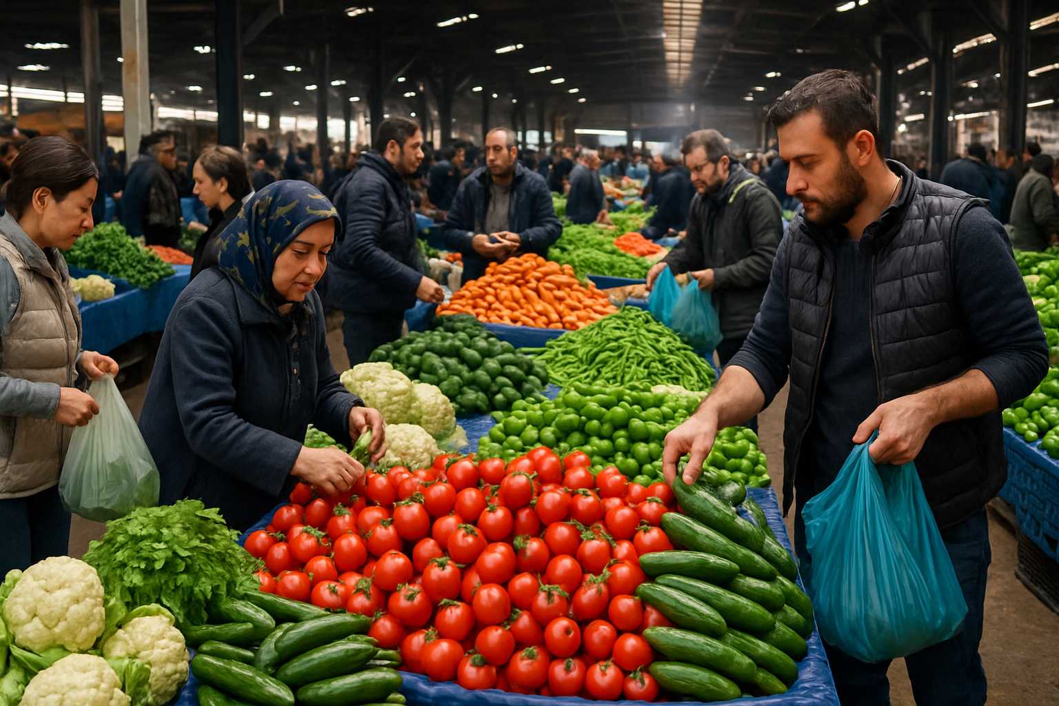 Van Sebze Hali’nin Fiyat Listesi Yayınlandı