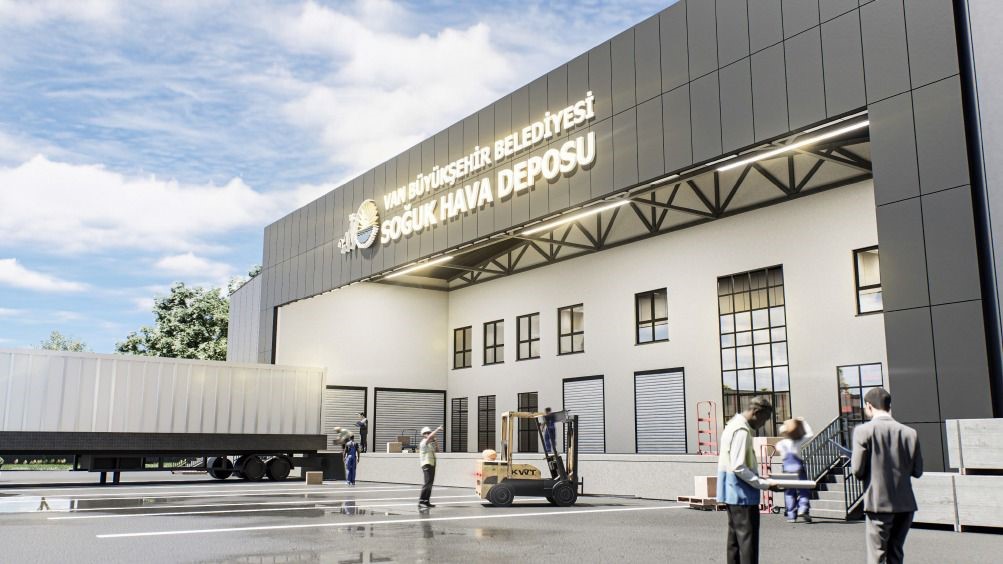 Van Büyükşehir Belediyesi kente soğuk hava deposu kazandırıyor