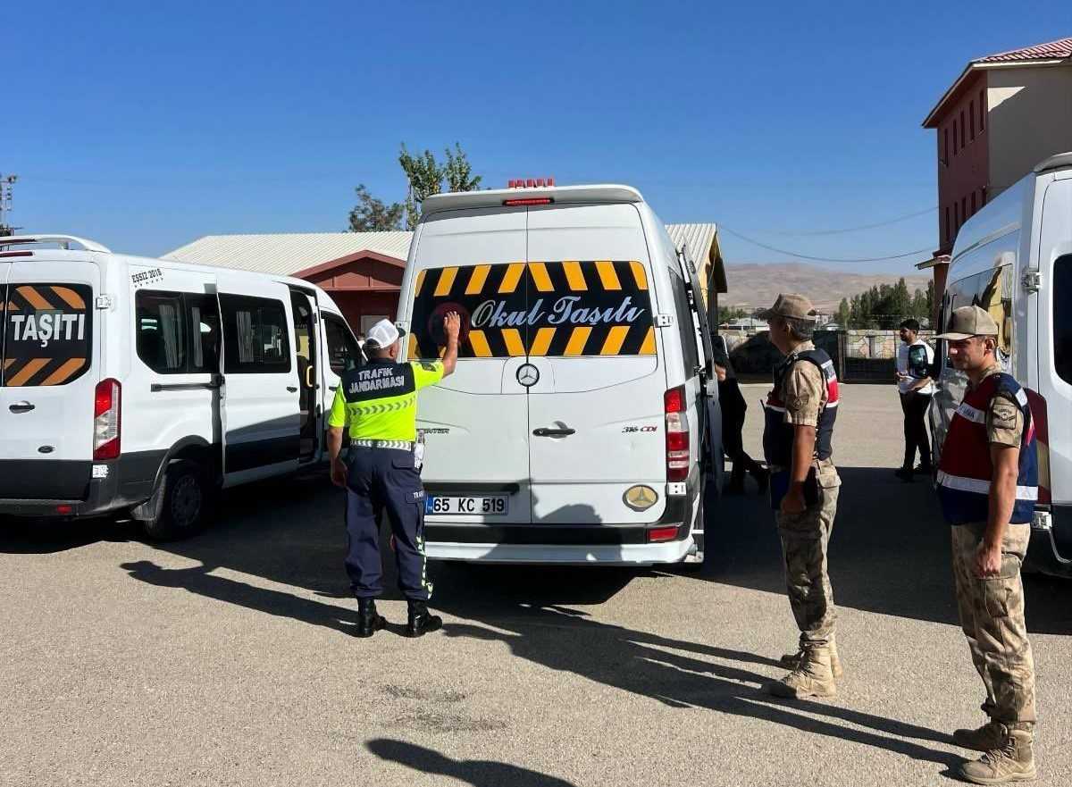 Van’da okul servislerine yönelik sıkı denetim