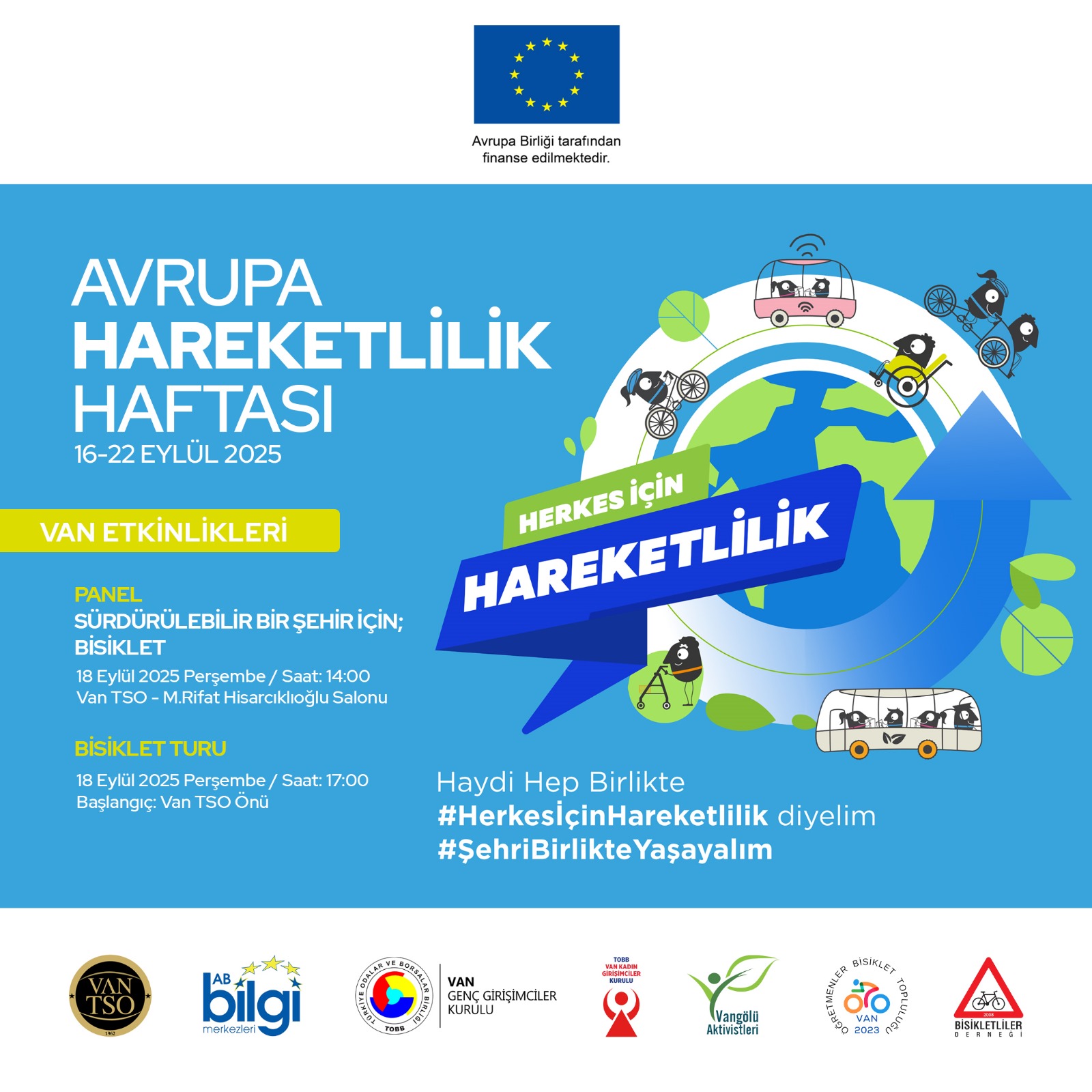 Van’da Avrupa Hareketlilik Haftası kutlanacak