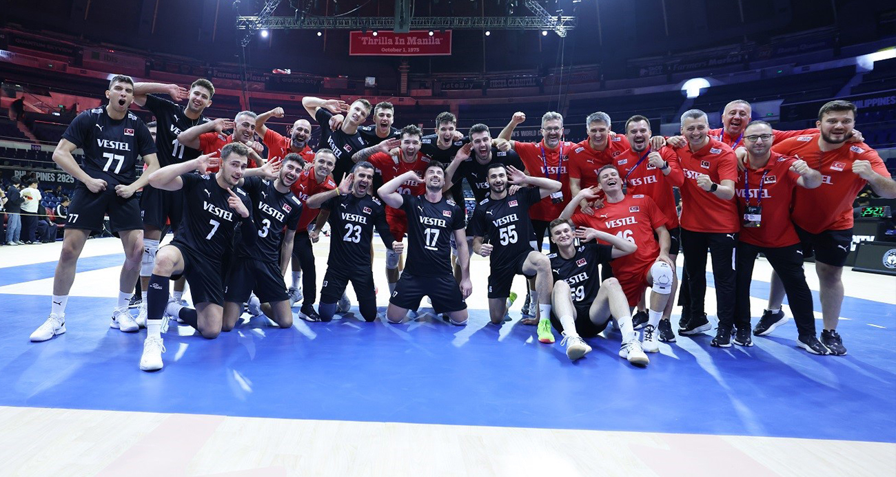 A Milli Erkek Voleybol Takımı Kanada’yı 3-0 Mağlup Etti