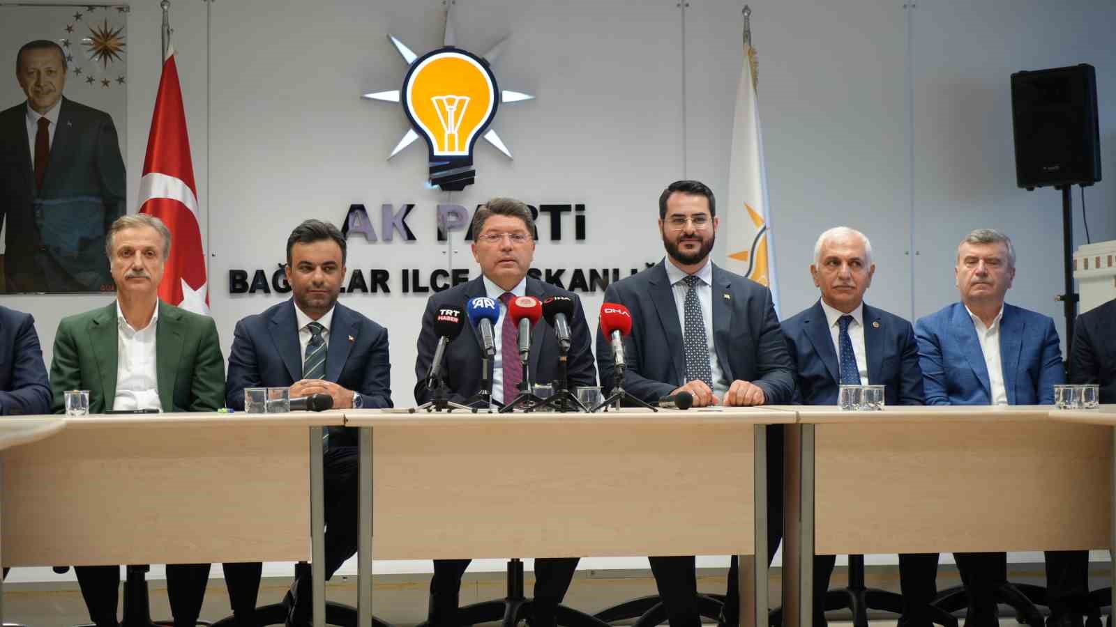 Adalet Bakanı Tunç: “Yargının teröristten de, yolsuzluk yapandan da hesap sorması hazmedilemiyor”