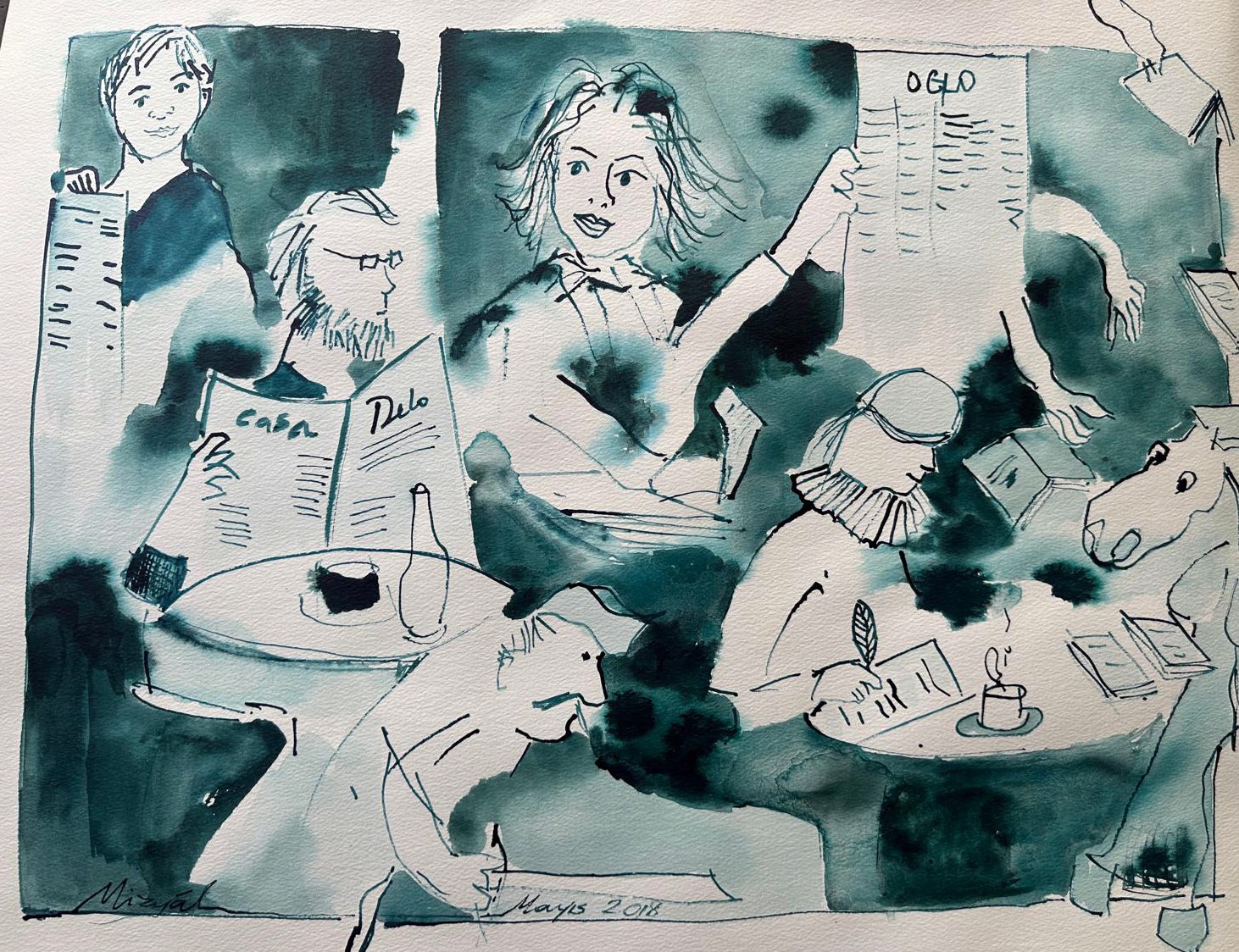 Anneanne ve torun birlikte sergi açacak