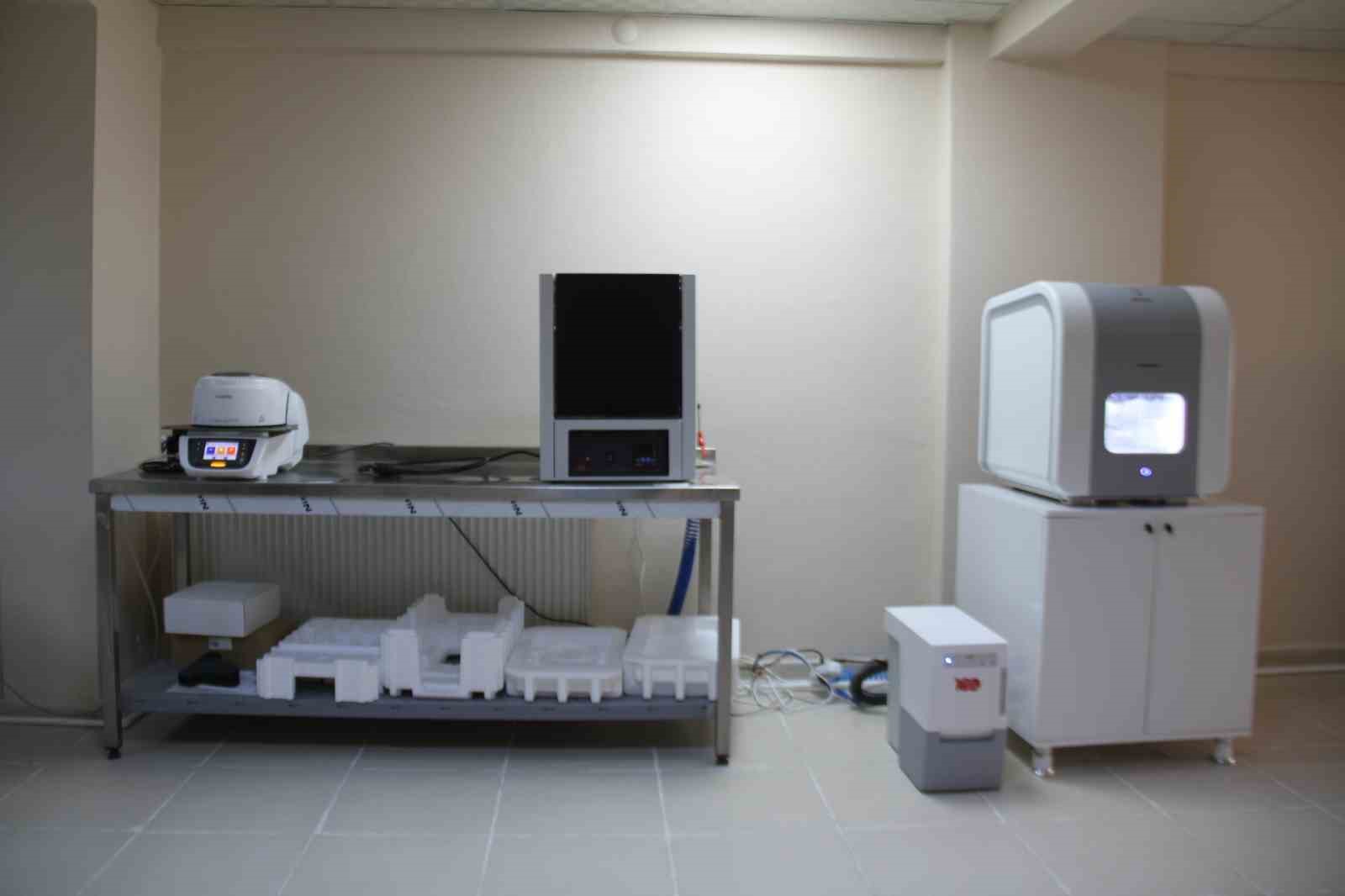 Devletten destek alan diş hekimi laboratuvar kurdu