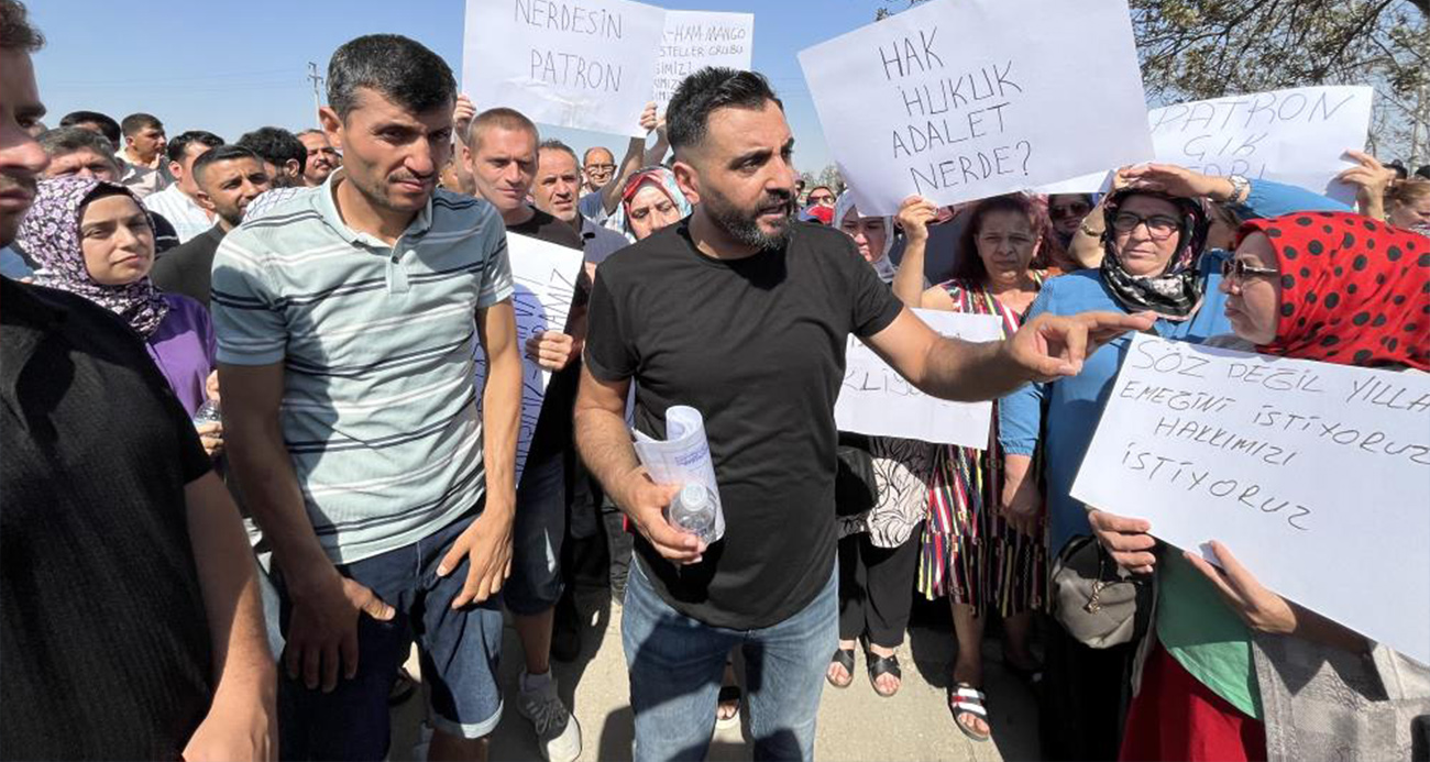 Tekirdağ’da İşçiler Alacaklarını Talep Etmek İçin Fabrika Önünde Toplandı