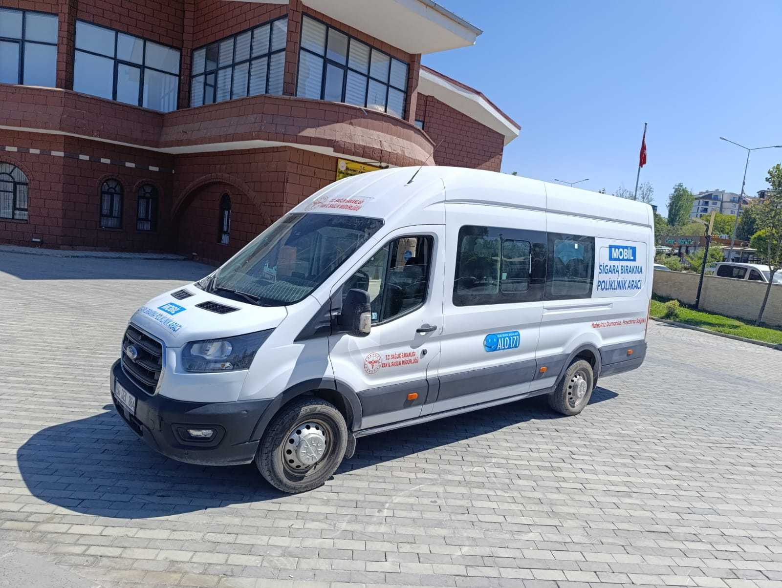 Van’da Mobil Sigara Bırakma Polikliniği Hizmete Girdi