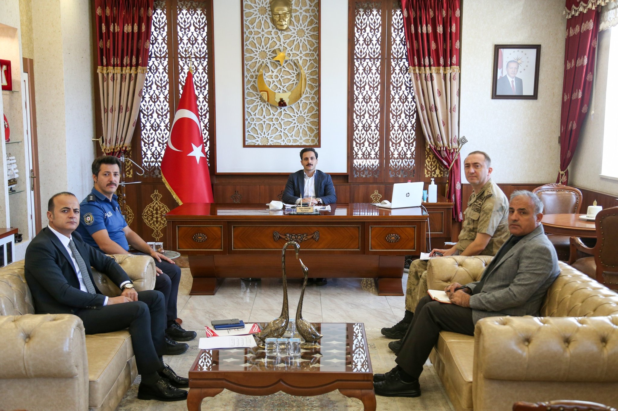 Gürpınar’da Eğitim İçin Güvenlik Toplantısı