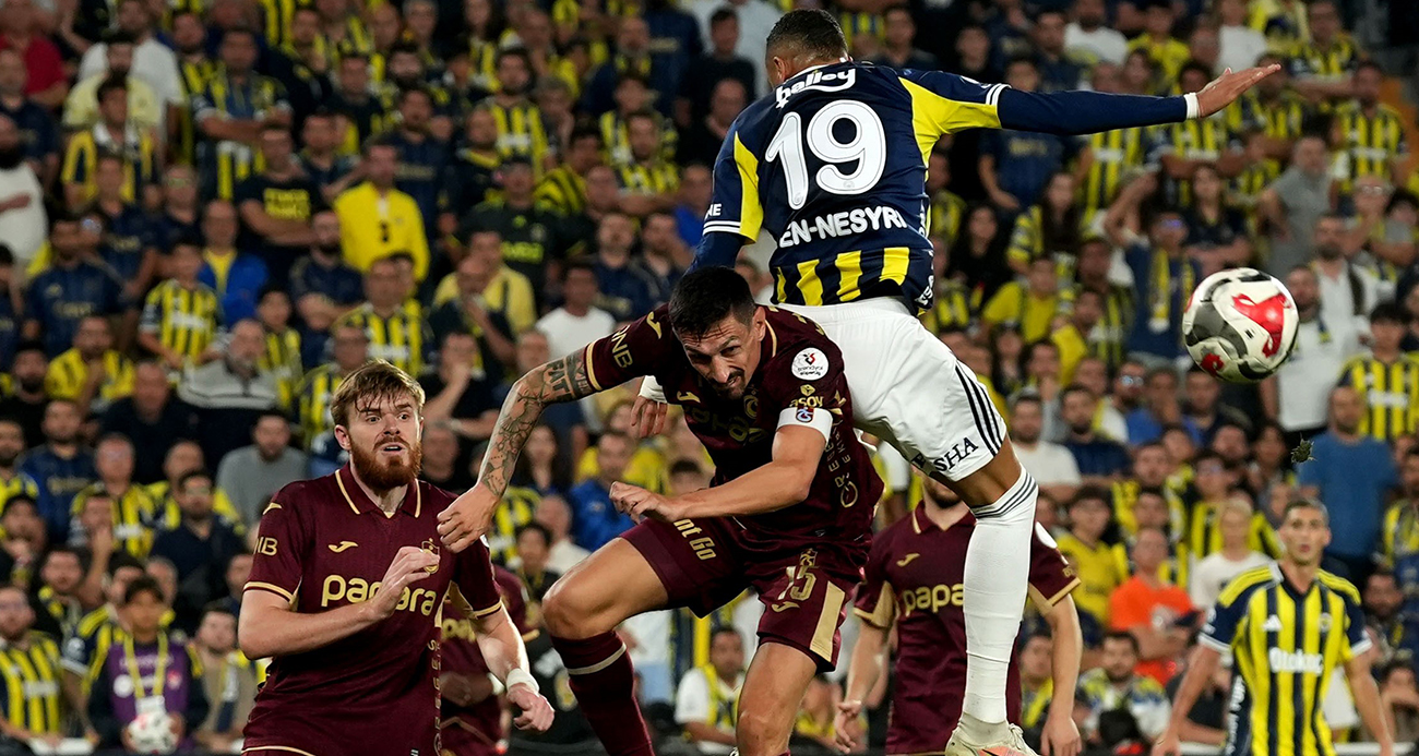 Fenerbahçe Trabzonspor’u 1-0 mağlup etti