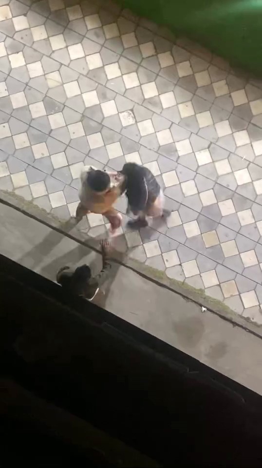 Kadınların kavgası kameraya yansıdı