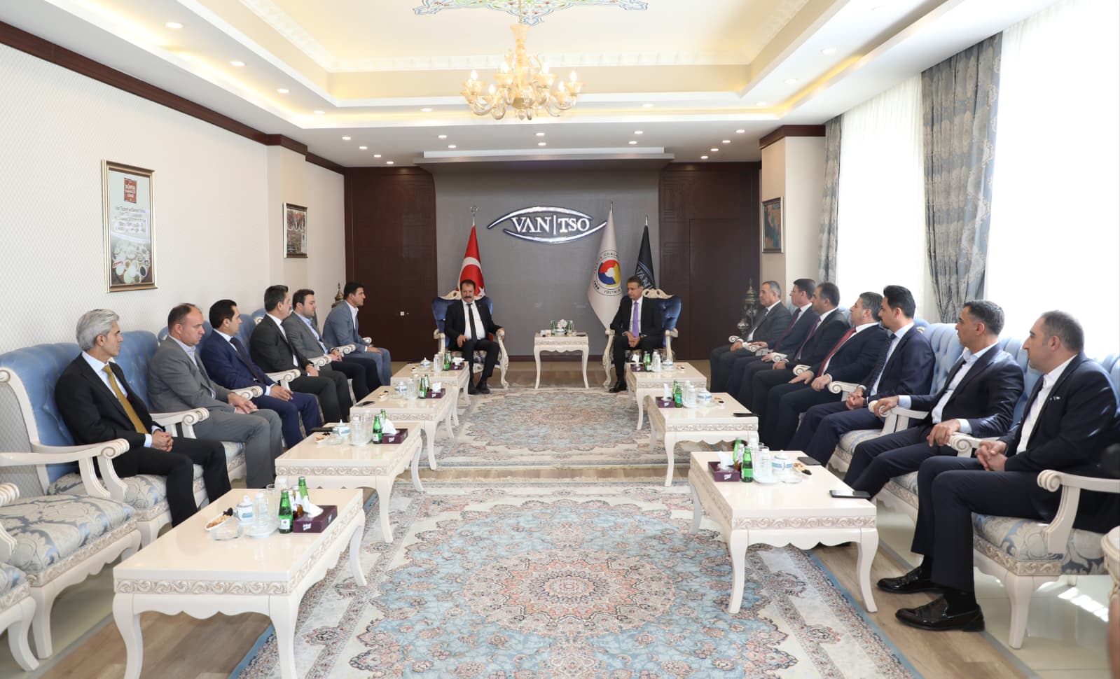 Soran Valisi Van TSO’yu ziyaret etti