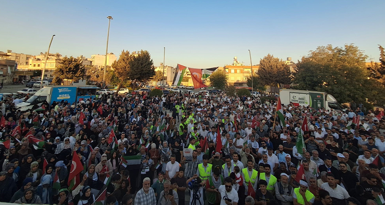 Sumud Filosu için dev miting