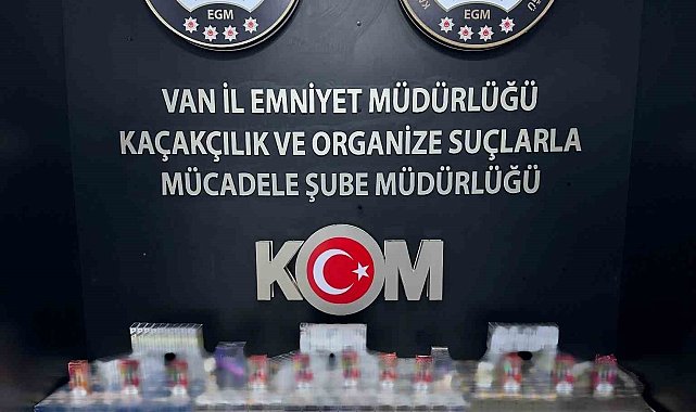 Van’da gümrük kaçakçılığı operasyonu