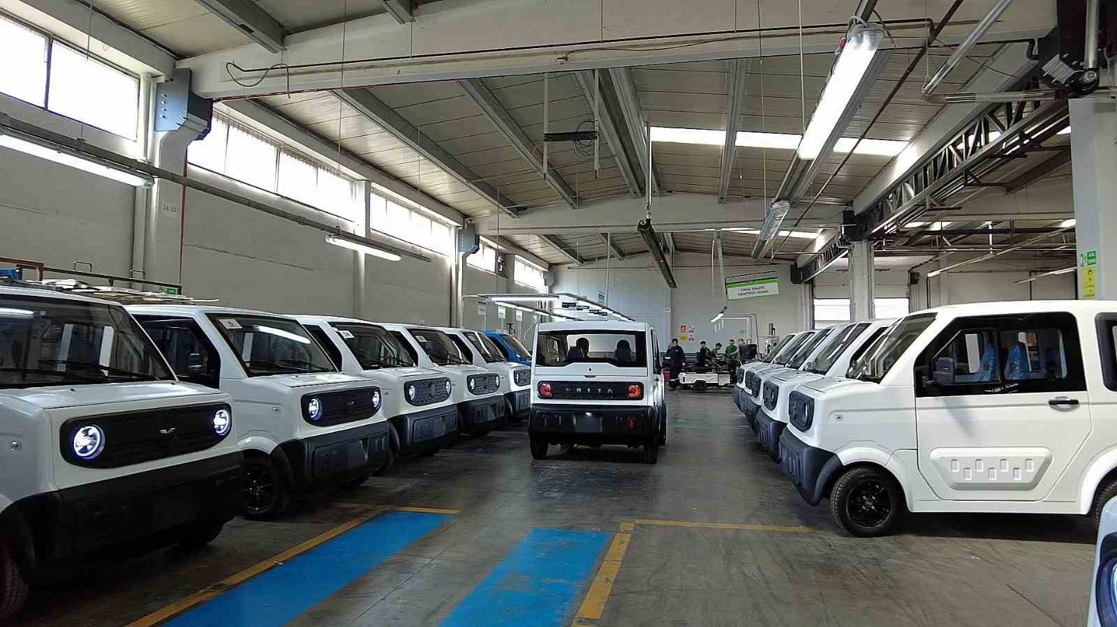 Yüzde 100 yerli elektrikli araç seri üretime hazır