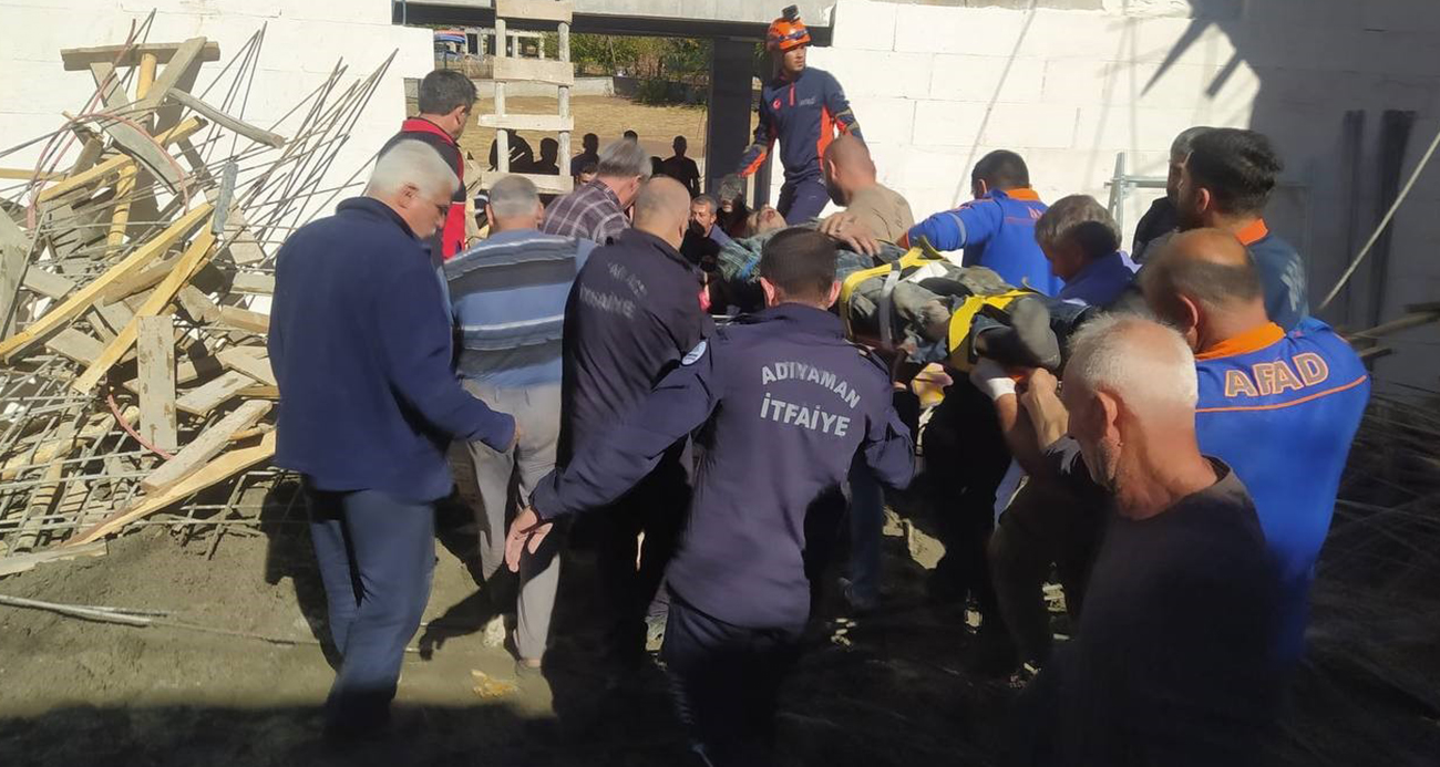 Adıyaman’da cami kubbesi çöktü: 5 kişi yaralandı