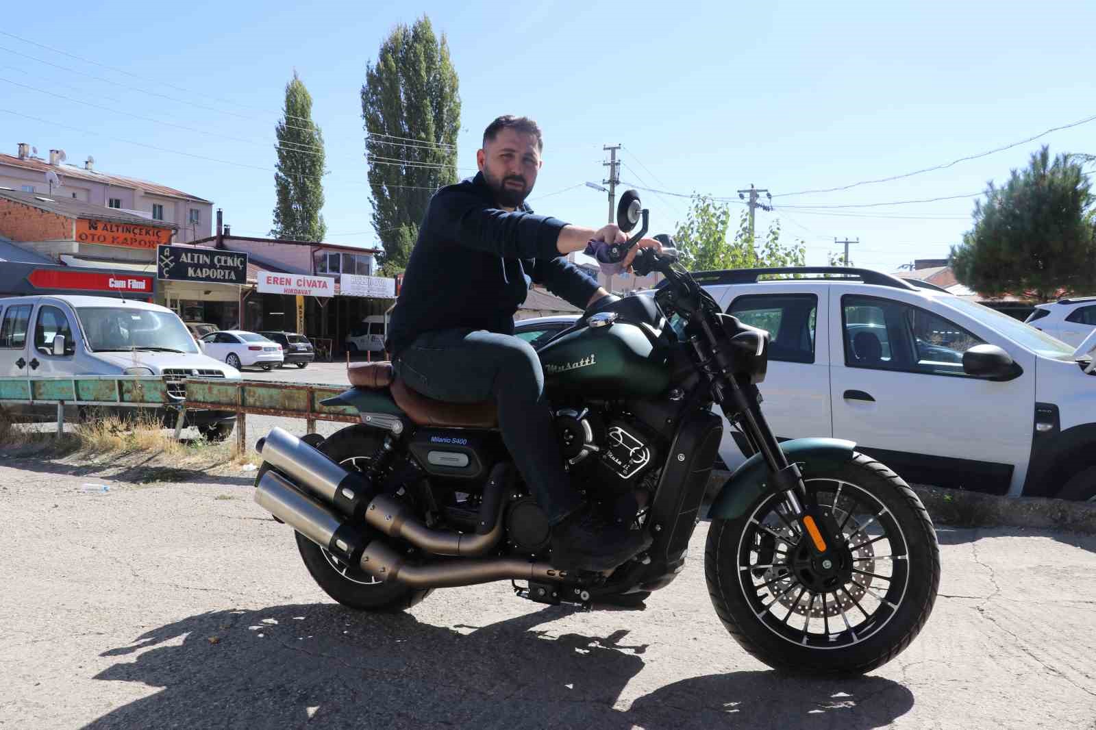 Bir hevesle sıfır kilometre motosiklet aldı, başına gelmeyen kalmadı