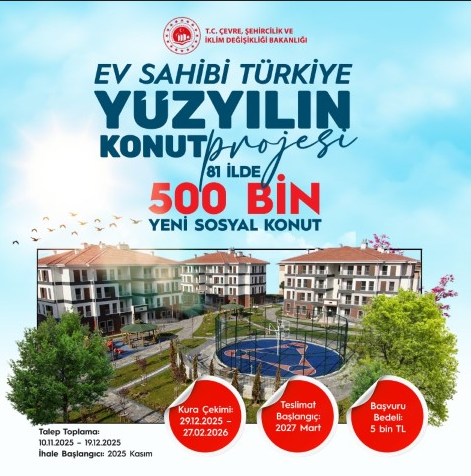 Cumhurbaşkanı Erdoğan, Yüzyılın Konut Projesi’nin detaylarını açıkladı