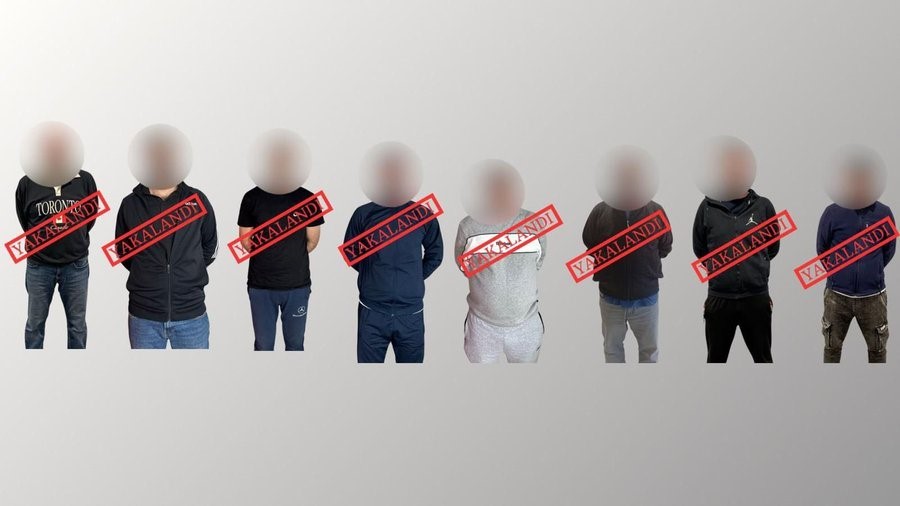 Kırmızı bültenle aranan 6, ulusal seviyede aranan 2 suçlu Türkiye getirildi