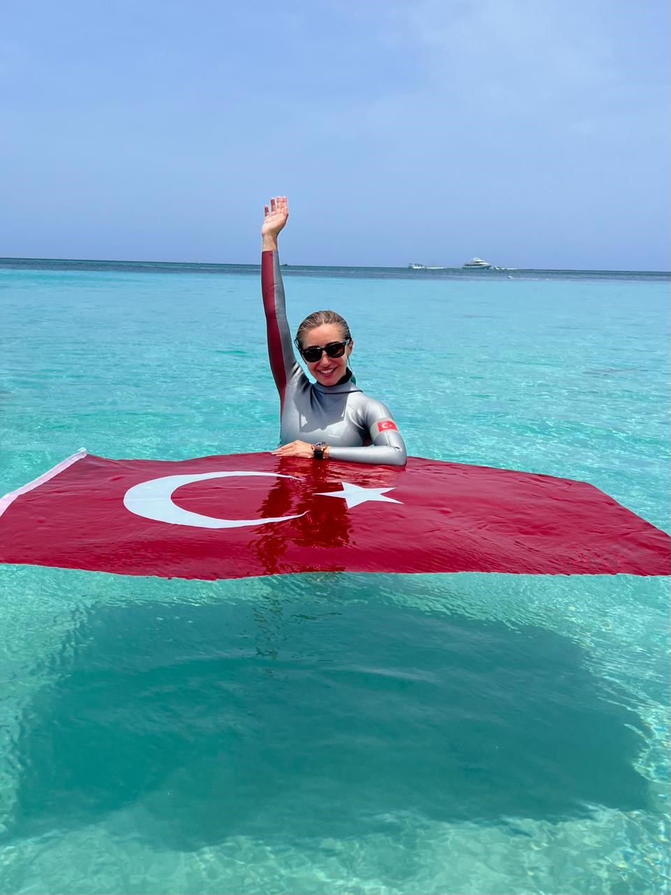 Milli sporcu Şahika Ercümen’den ‘Gazze’ için anlamlı rekor denemesi