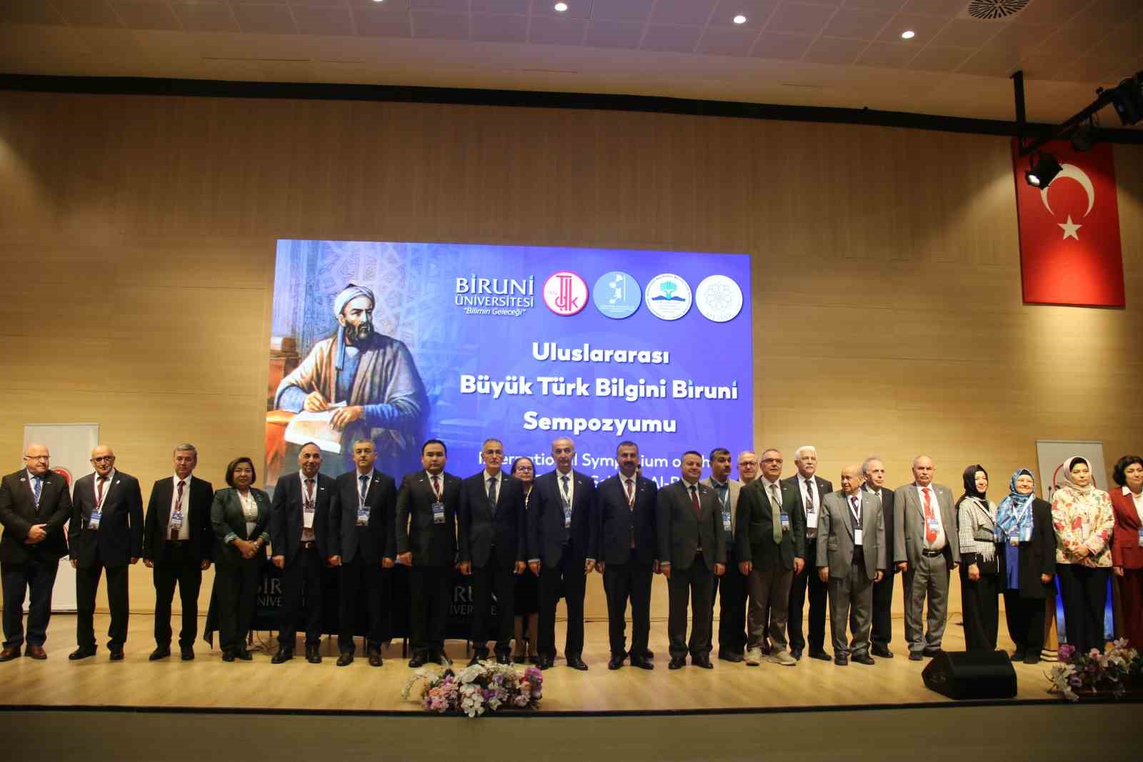 Büyük Türk Bilgini Biruni Sempozyumu yapıldı