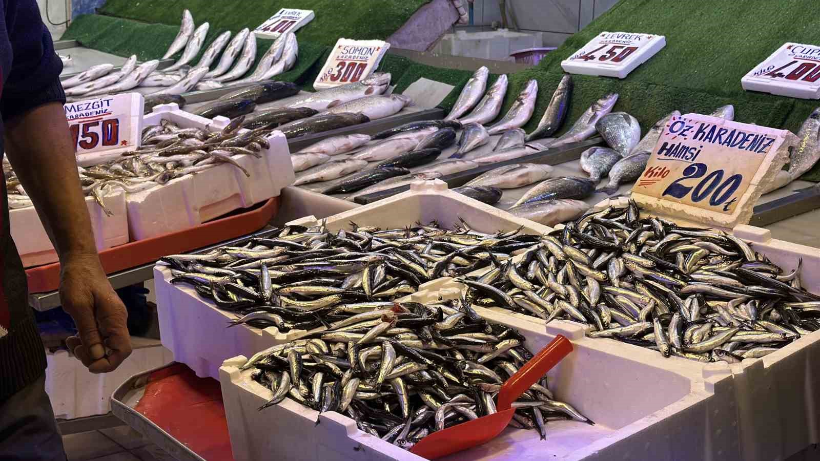 Palamudun yokluğunu hamsi tamamlıyor