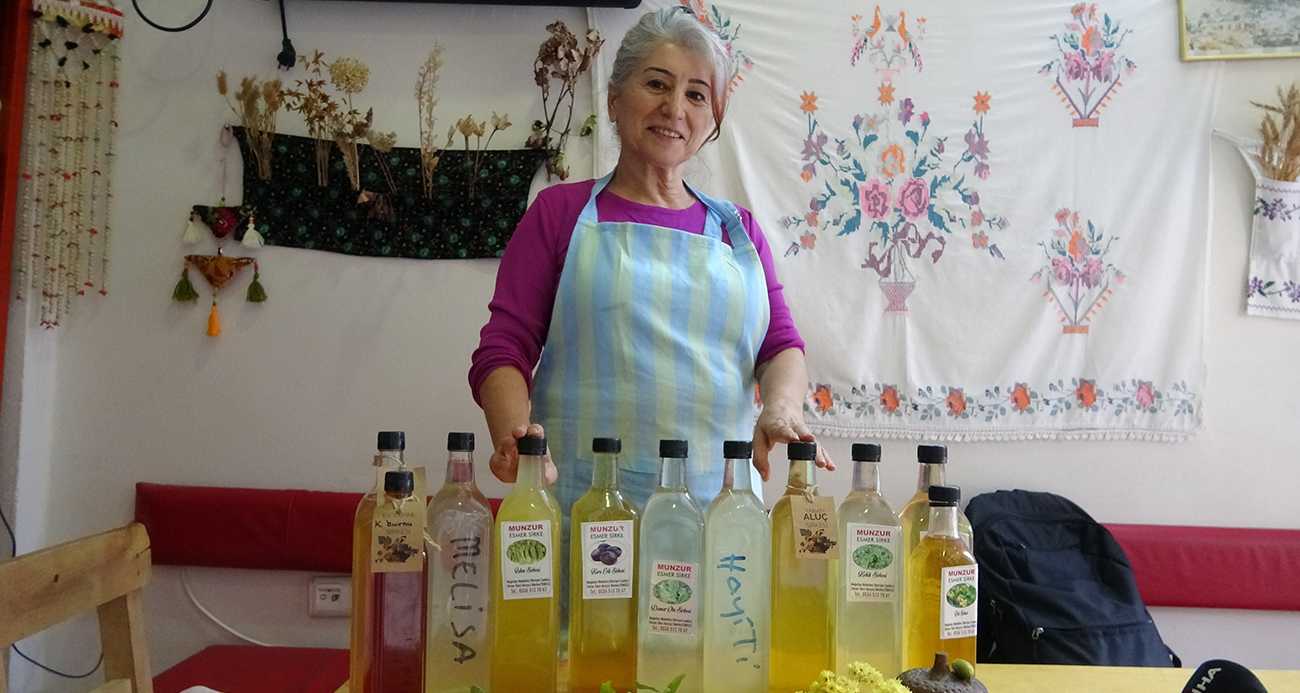 Dağlardan gelen şifa: Her bitkiden sirke yapıyor