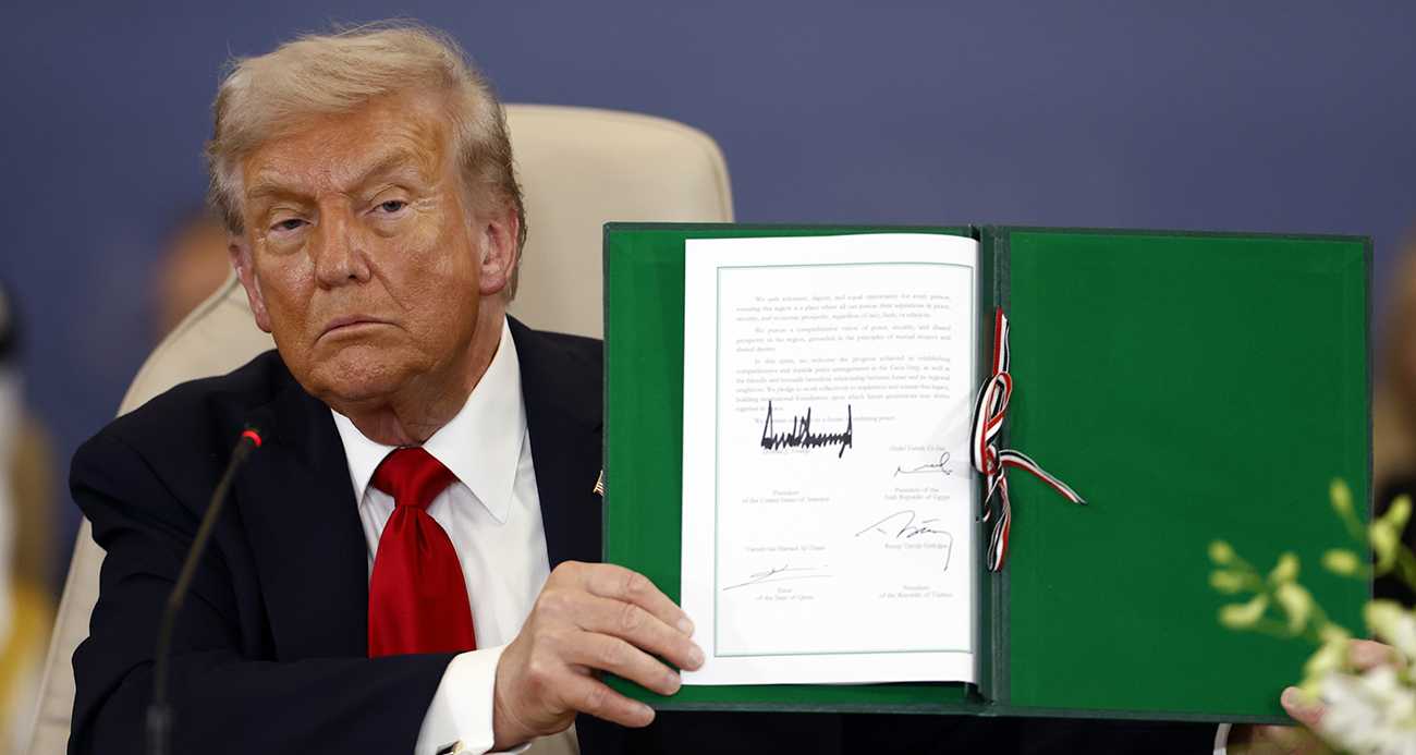 Mısır’da 4 liderden tarihi imza: “Kalıcı Barış ve Refah İçin Trump Deklarasyonu” yayımlandı