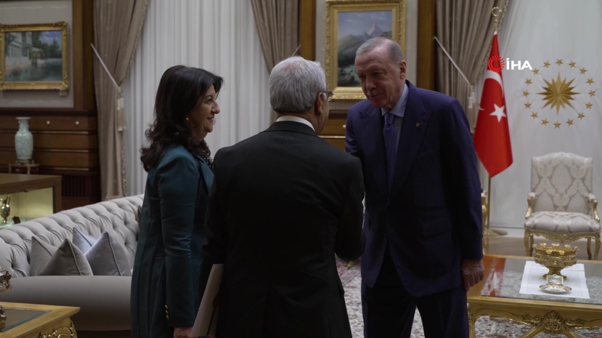 Cumhurbaşkanı Erdoğan, DEM Parti Heyeti ile görüştü