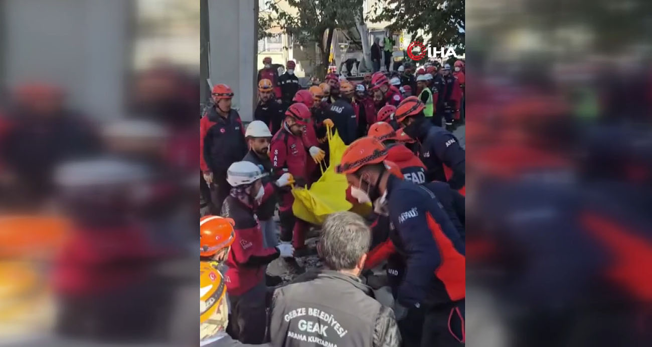 “Kocaeli’de çöken binada acı bilanço: Enkazdan 2 kişinin cansız bedeni çıkarıldı