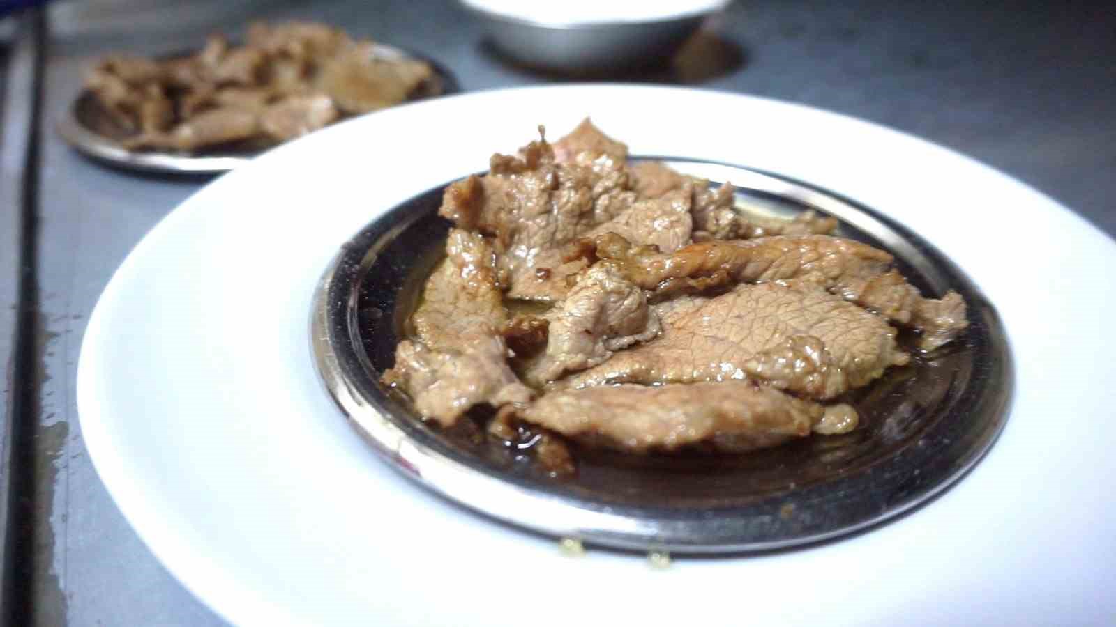 7 saniyede pişen kavurma yoğun ilgi görüyor