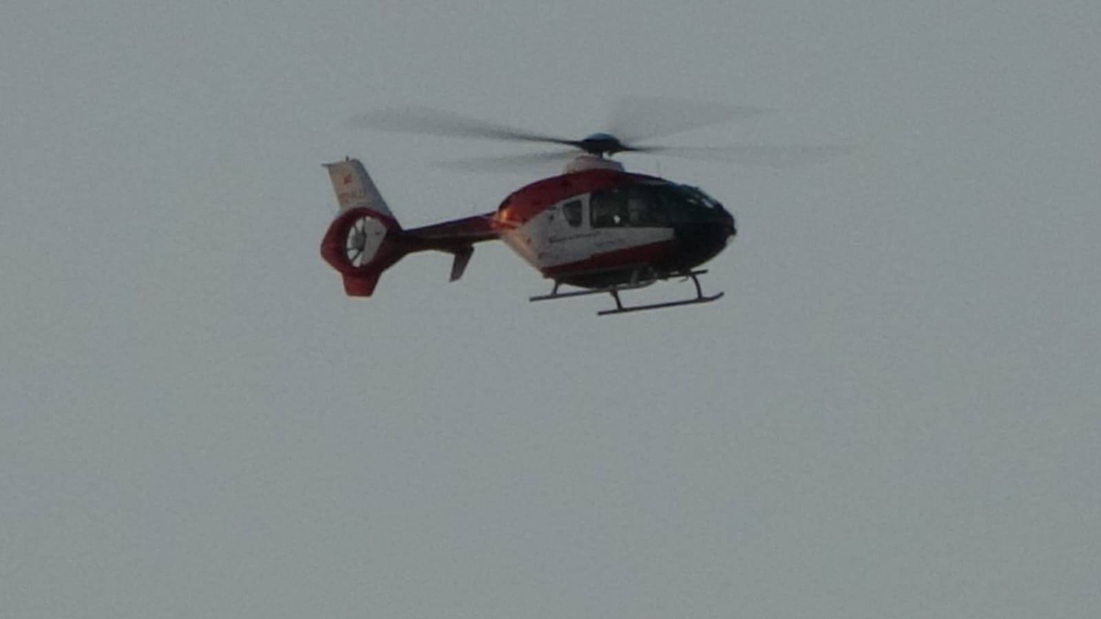 470 gramlık bebek helikopter ambulansla Van’a nakledildi