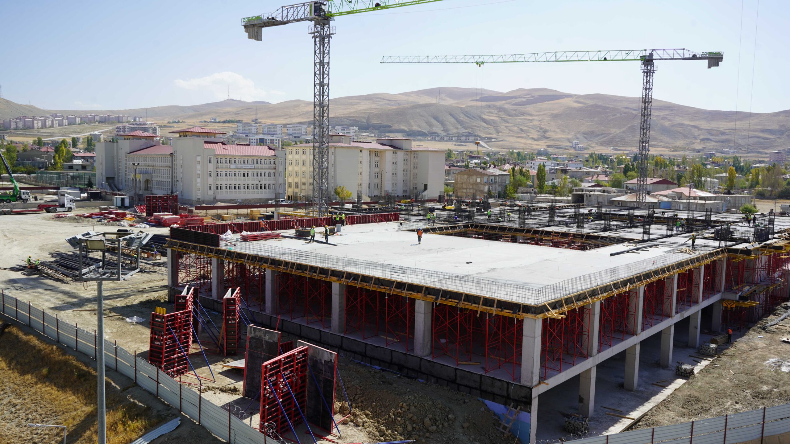 Van Şehir Hastanesi’nde çalışmalar hızla sürüyor