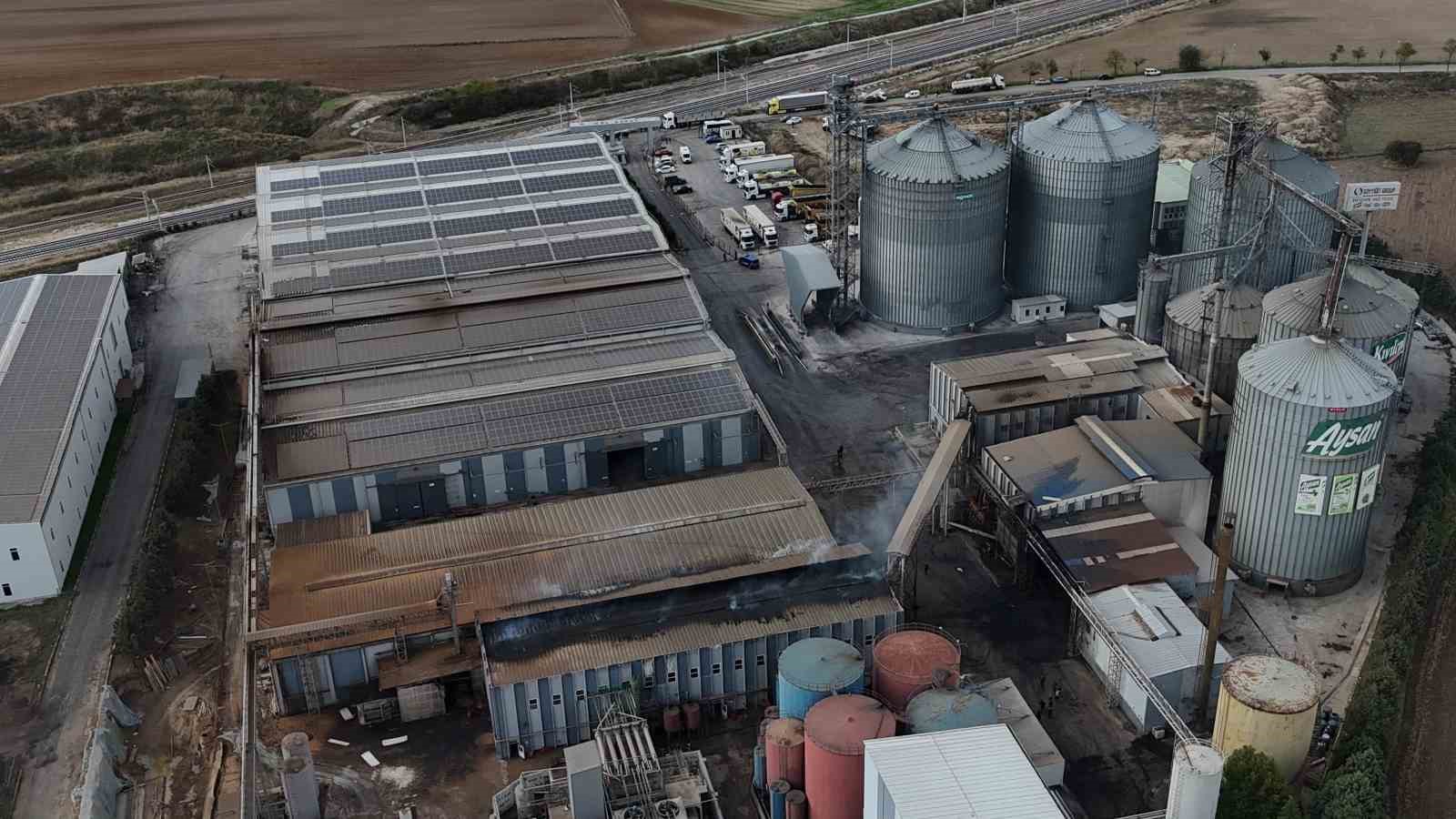 Edirne’de yağ fabrikasında patlama: 1 işçi yaralandı