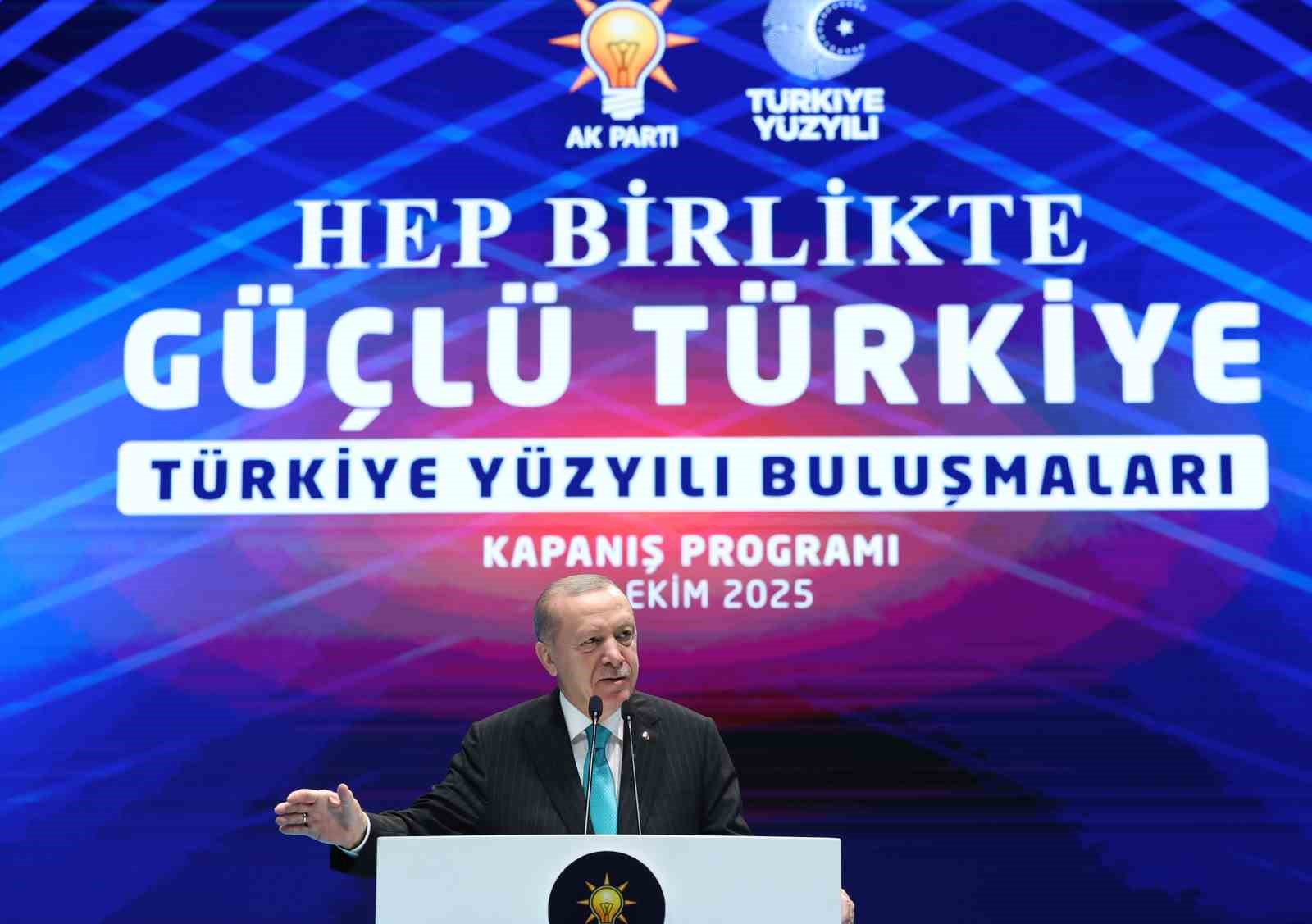 Cumhurbaşkanı Erdoğan: