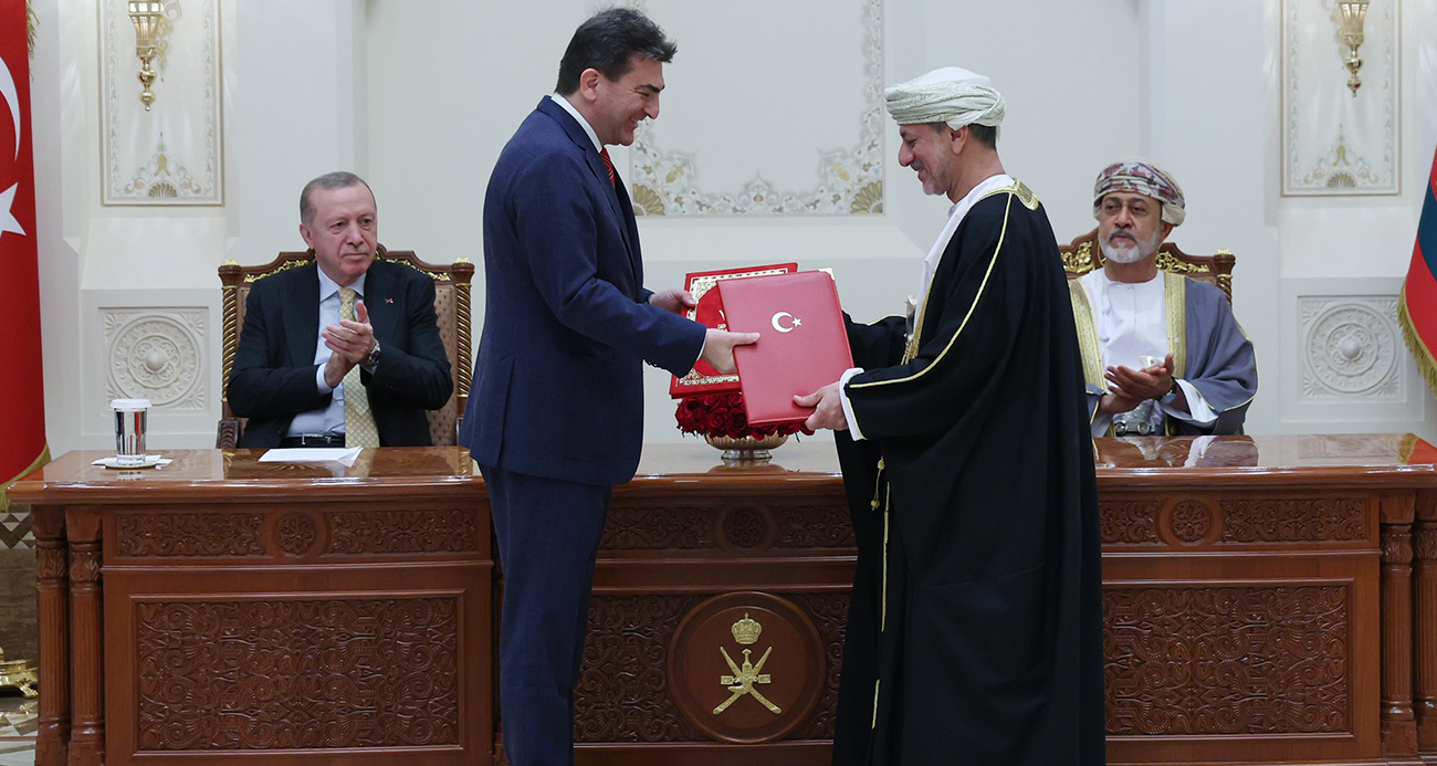 Türkiye ile Umman arasında 16 iş birliği anlaşması imzalandı