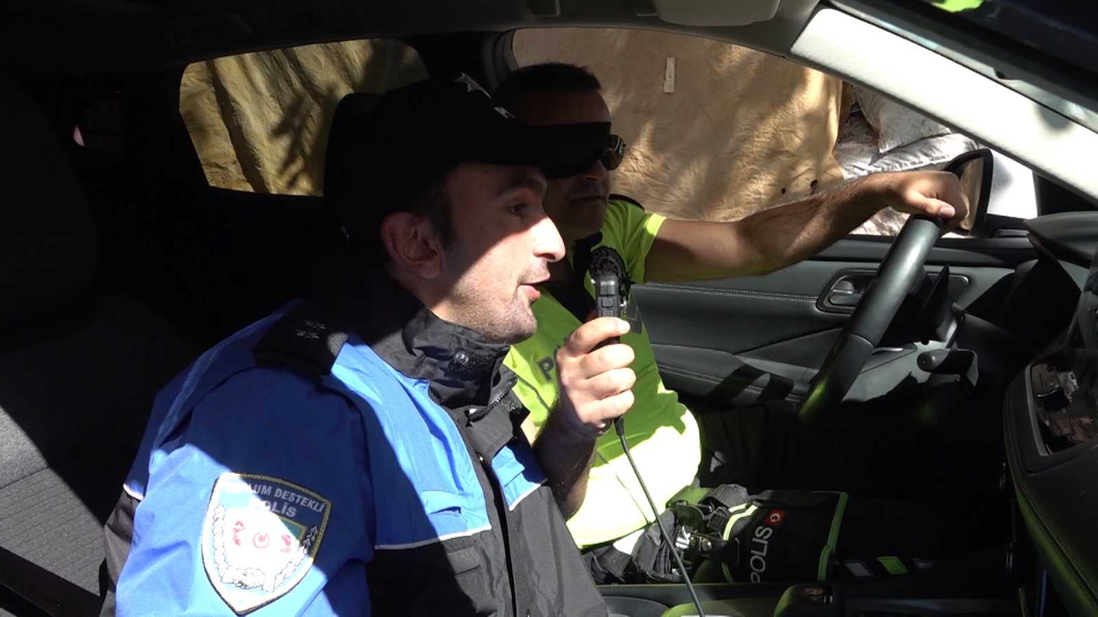 Hayali gerçek oldu: Vanlı Erhan bir günlüğüne polis oldu
