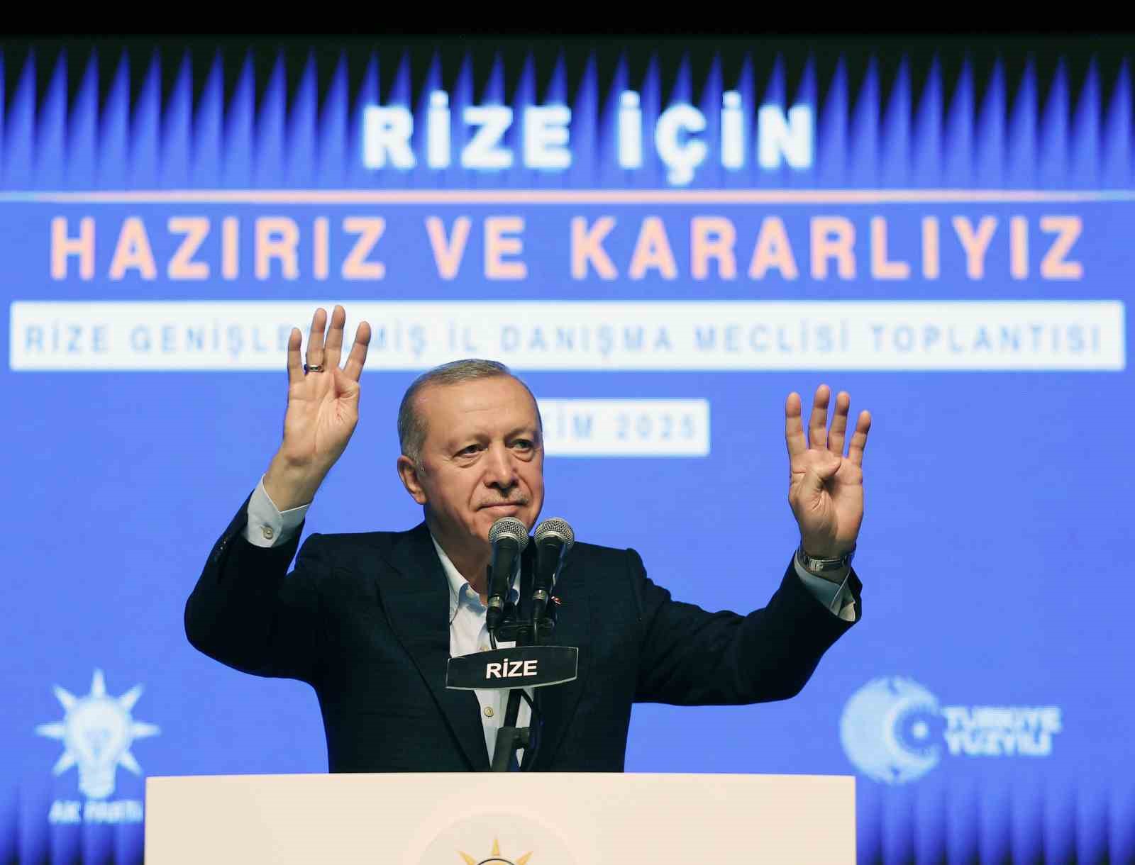 Cumhurbaşkanı Erdoğan: “Türkiye unutmayın Türkiye’den çok daha büyüktür”