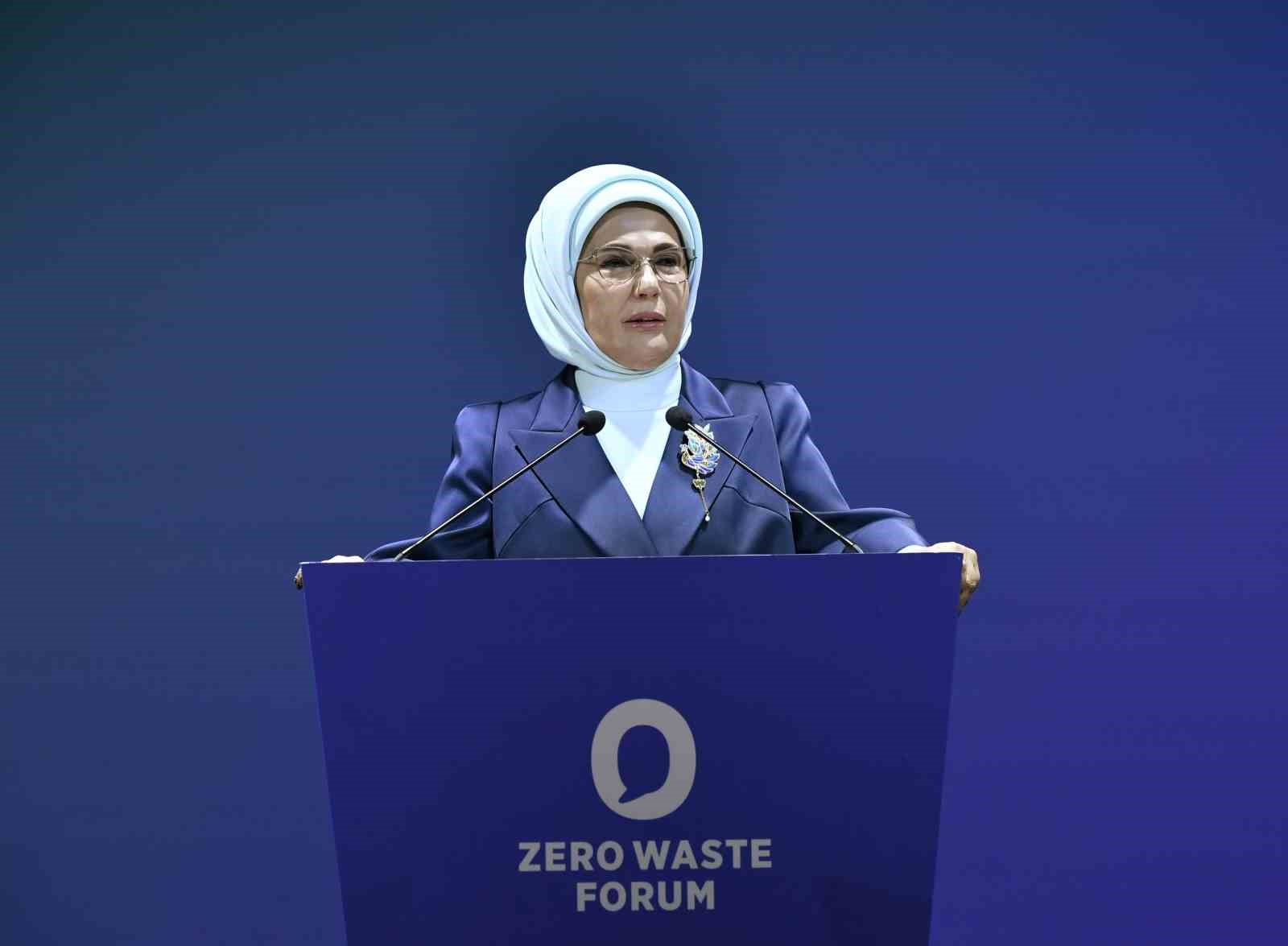 Emine Erdoğan’dan “Uluslararası Sıfır Atık Forumu” paylaşımı