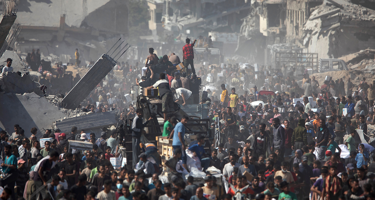Refah Sınır Kapısı açıldı:Gazze’ye insani yardım taşıyan 400 kamyon giriş yaptı