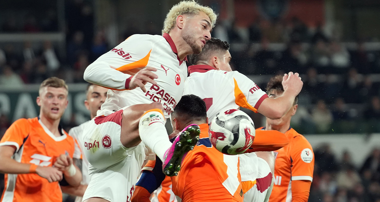 Galatasaray, Başakşehir’den 3 puanı 2 golle aldı