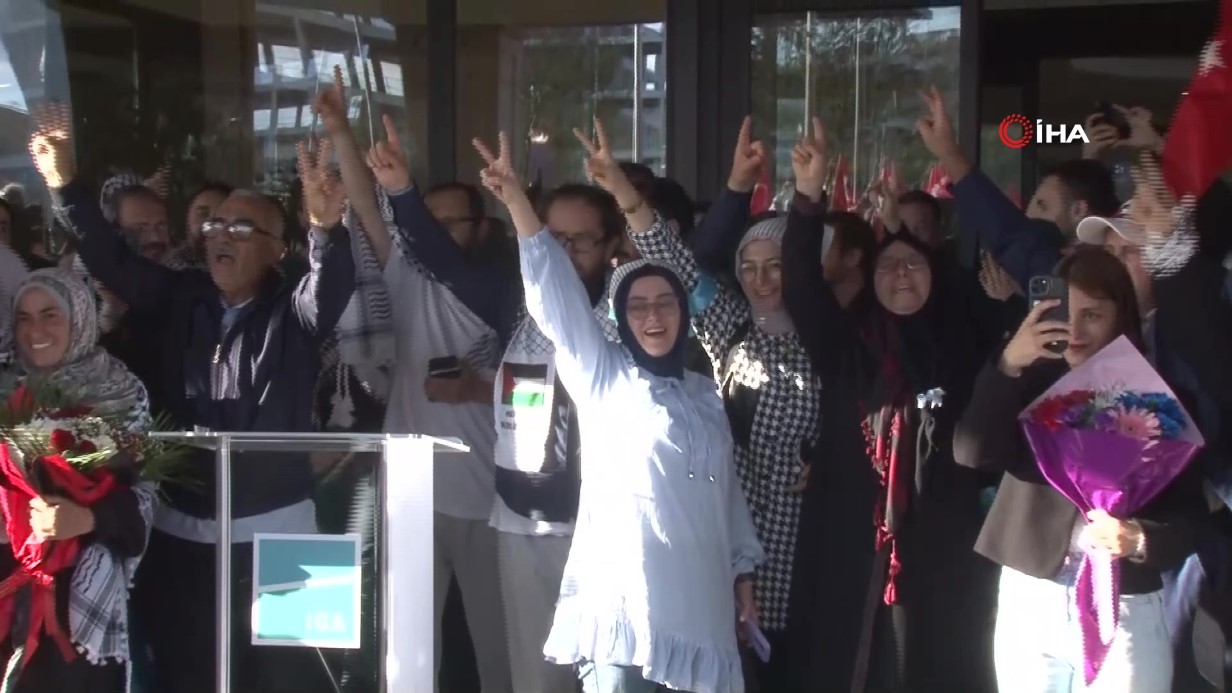 Sumud Filosu Aktivistleri Türkiye’ye Döndü