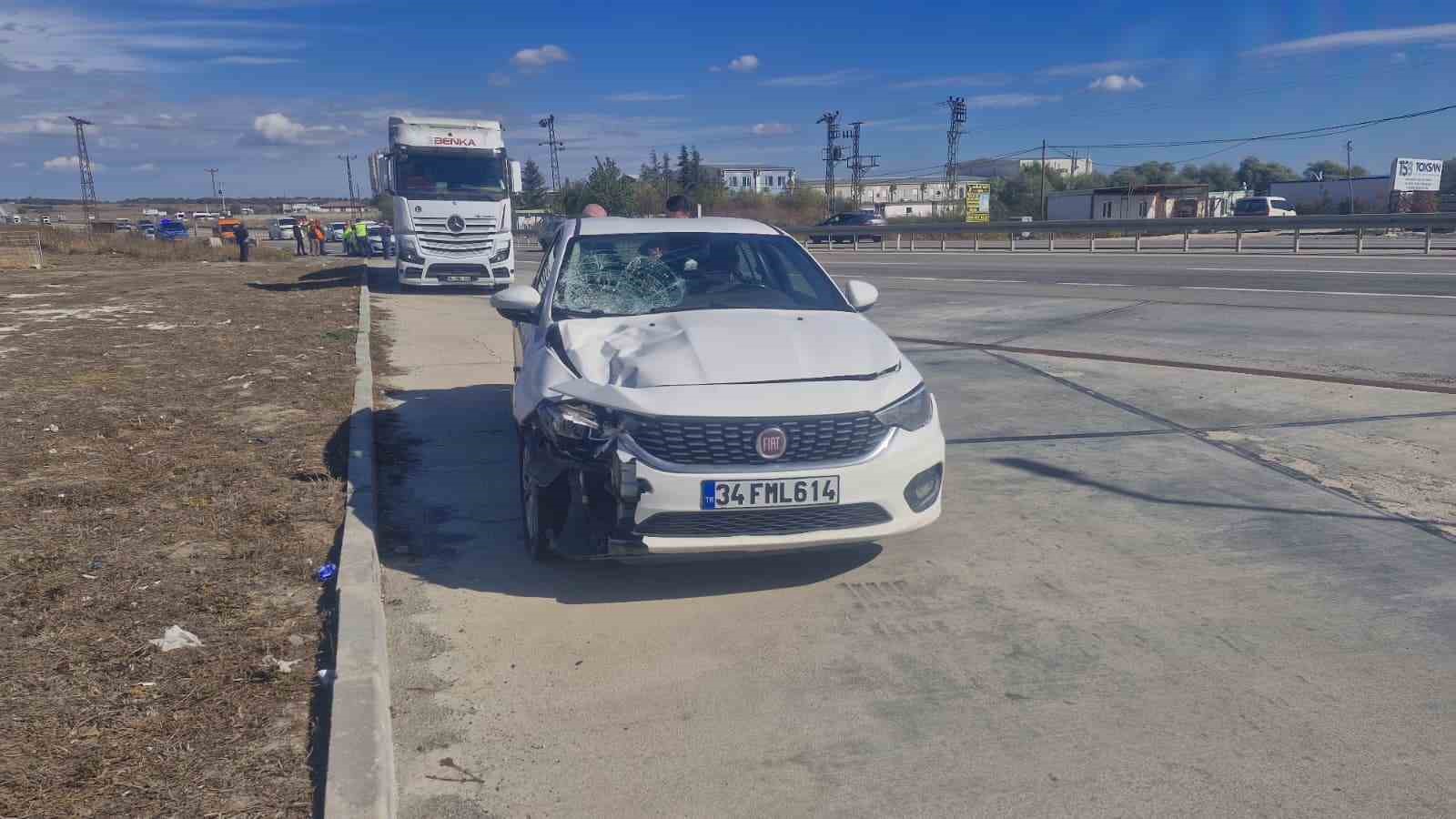Tekirdağ’da otomobilin çarptığı kadın hayatını kaybetti