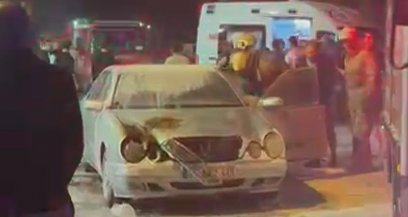 “Eşiyle tartıştı, kendini ve aracını ateşe verdi”