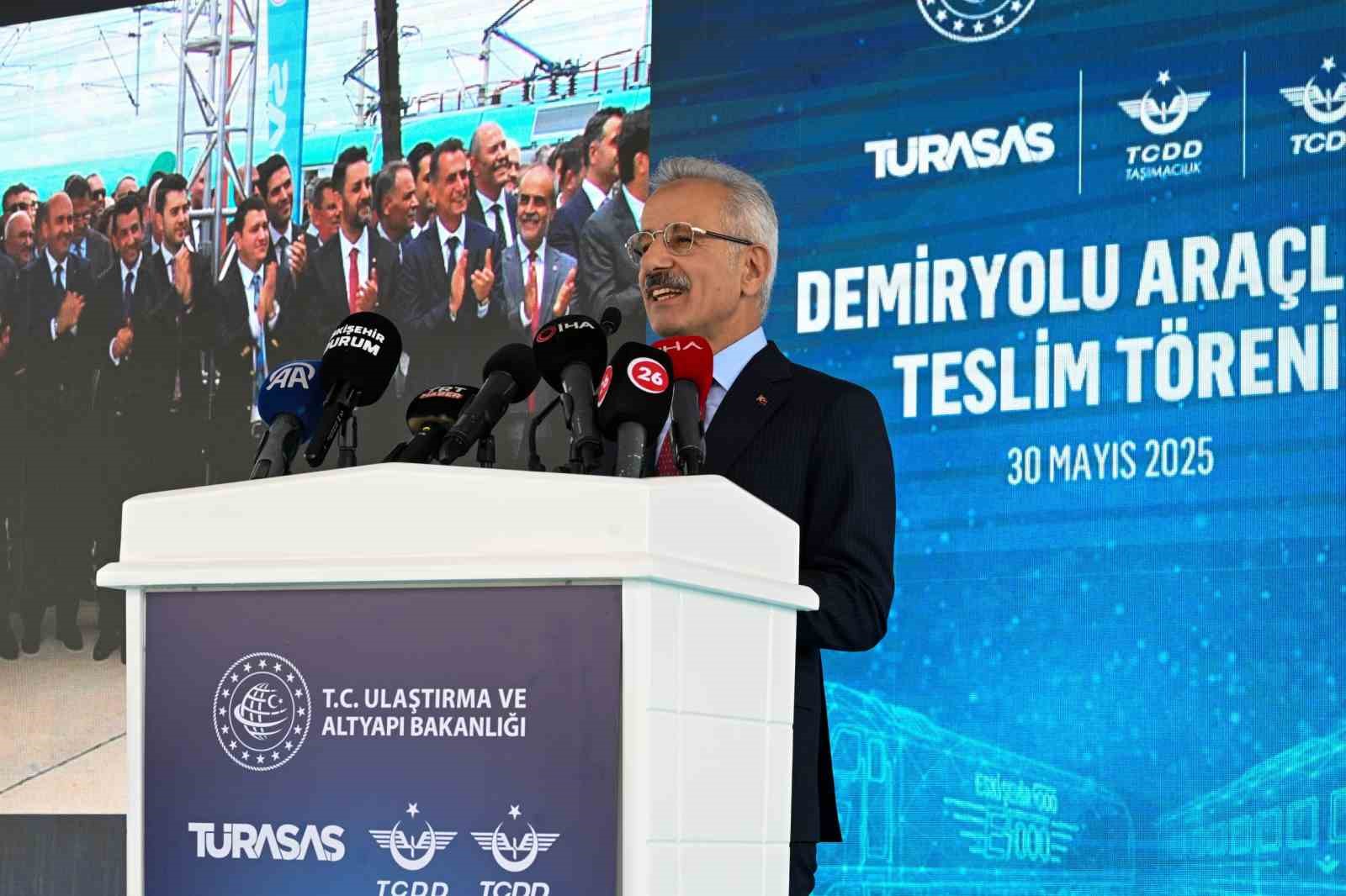 Ulaştırma Bakanı Uraloğlu: Milli Hızlı Tren Fabrikası Ekonomiye 3,5 Milyar Lira Katkı Sağlayacak