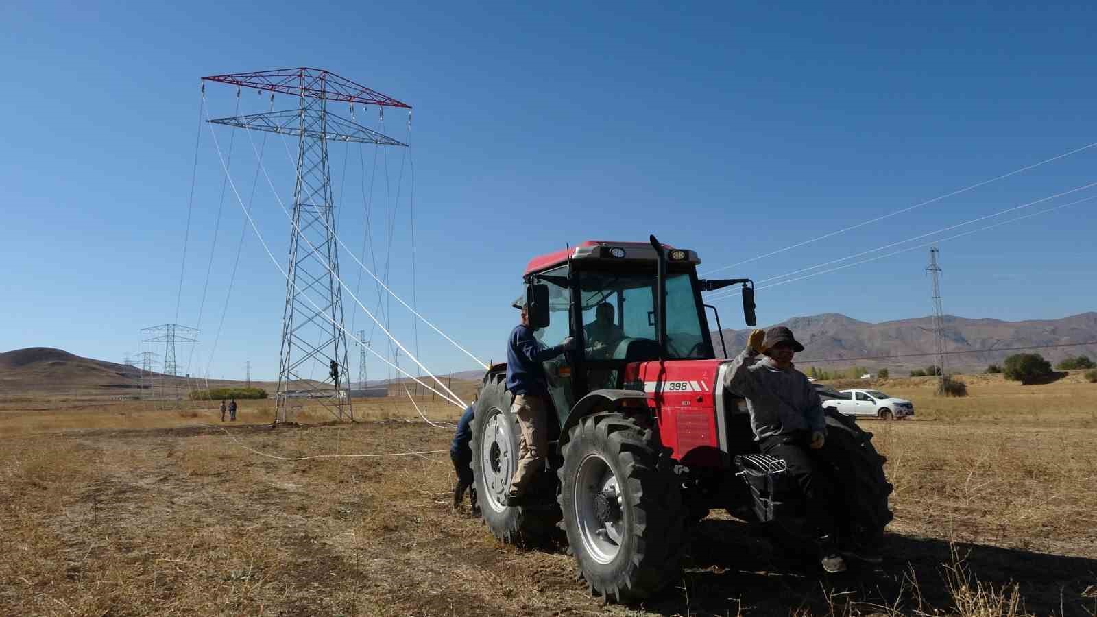 Van’da 31 Kilometrelik Yüksek Gerilim Hattı Tamamlandı