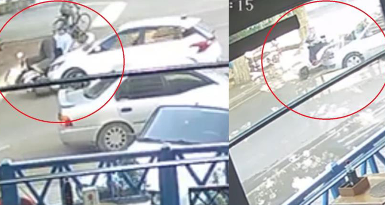 22 gün önce otomobil çarptı, aynı yerde yine kaza geçirdi