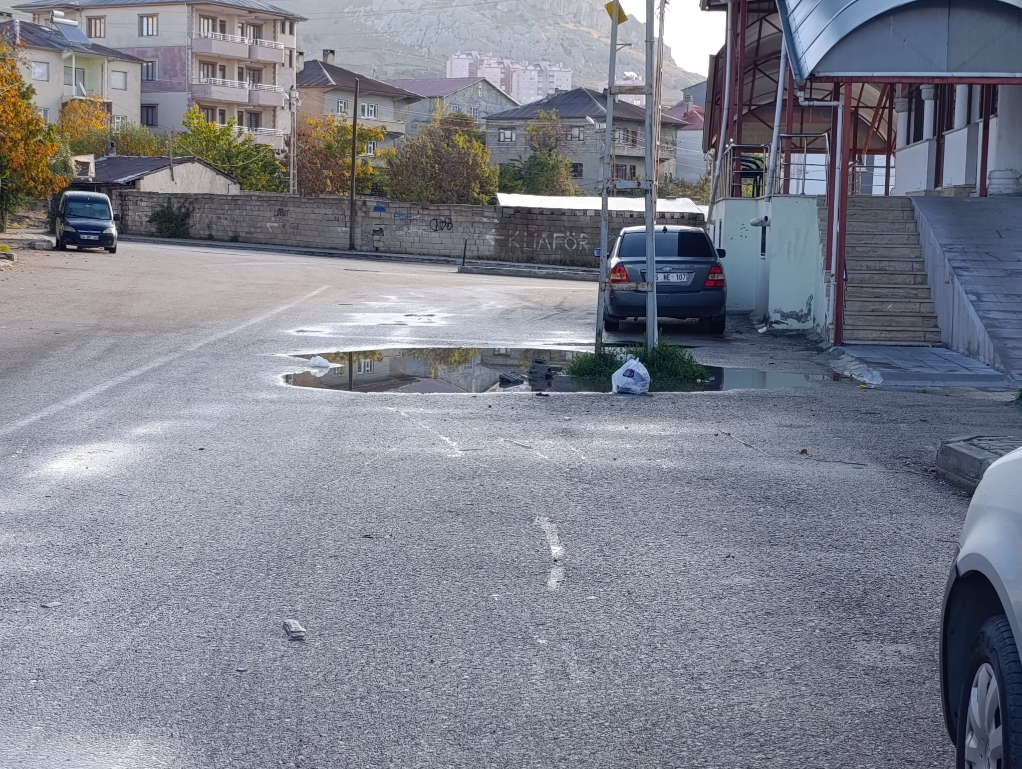 Van’da her yağmurda aynı çile!