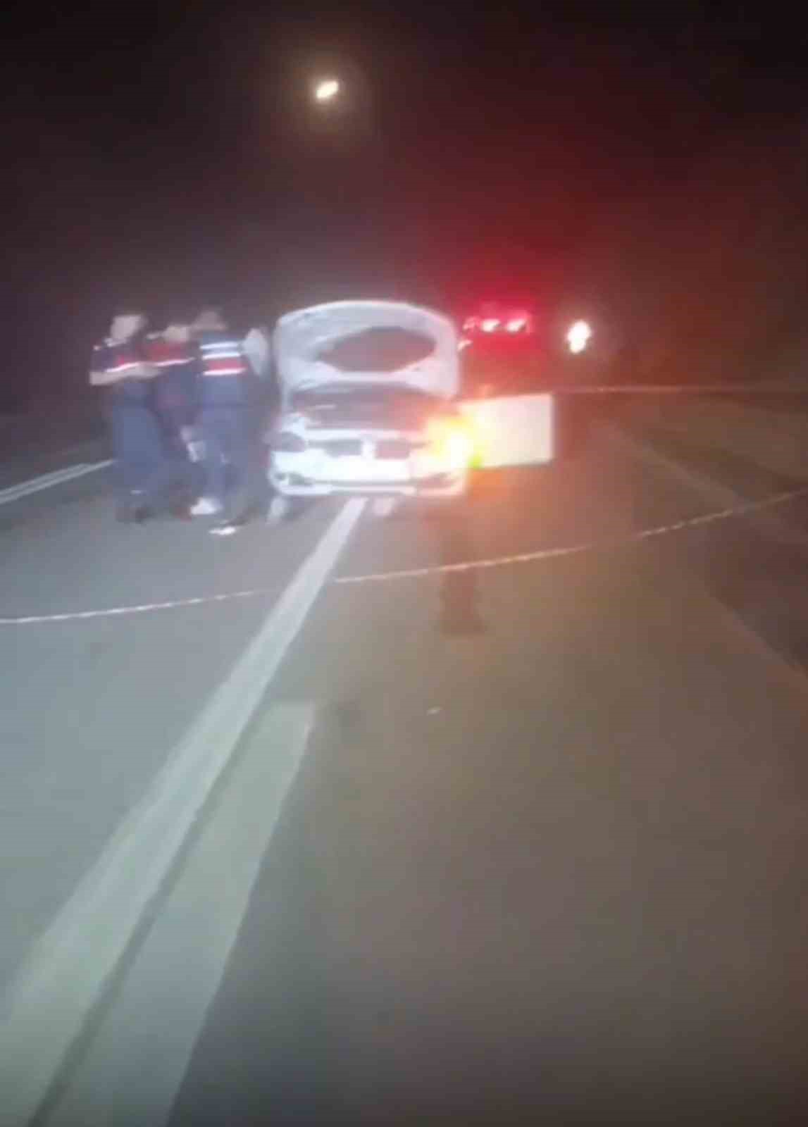 Yaşlı çifti kaza ayırdı